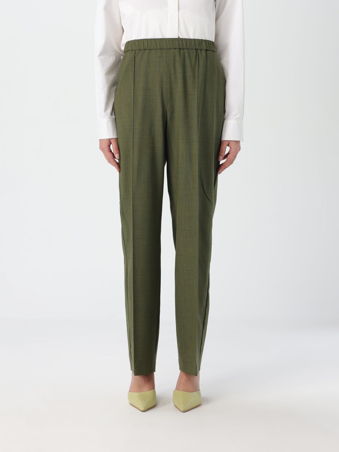 Fabiana Filippi Pants  Woman Color Green In Grün