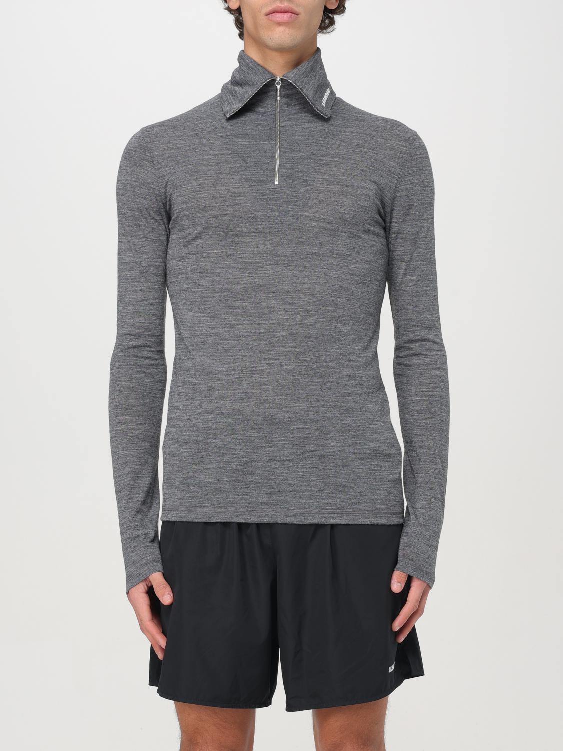 Jil Sander T-shirt Men Color Grey In Grau