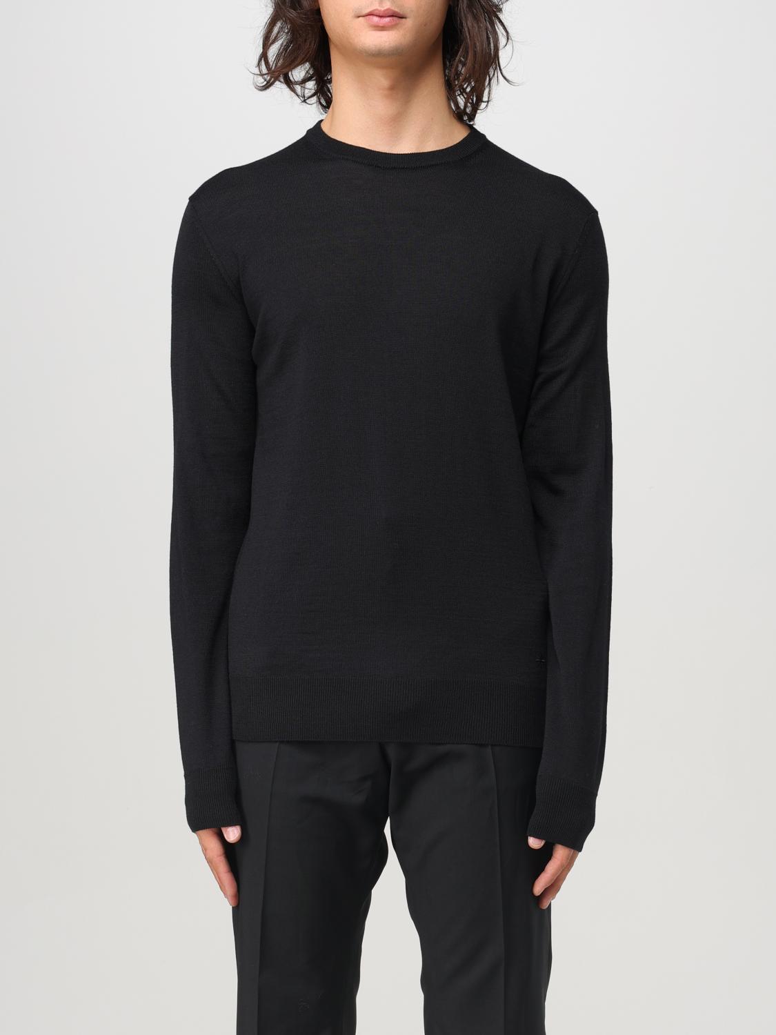 Shop Manuel Ritz Sweater  Men Color Black In Schwarz