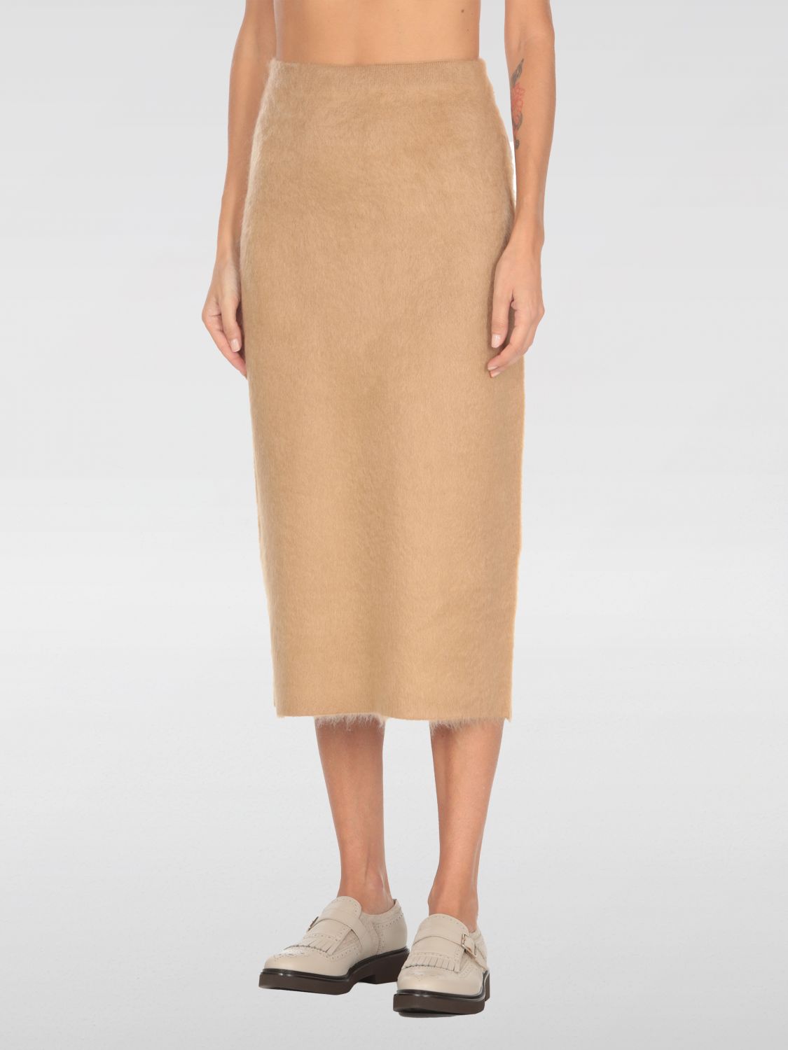 Fabiana Filippi Skirt  Woman Color Camel