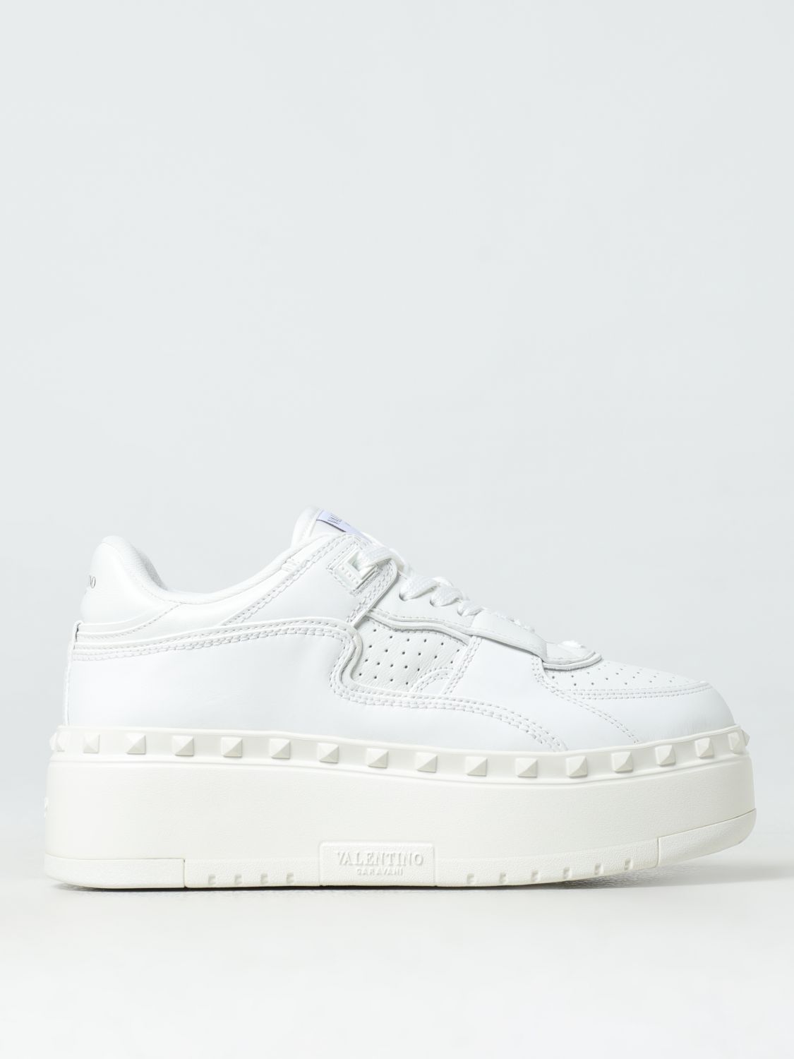 Shop Valentino Sneakers  Garavani Woman Color White In Weiss