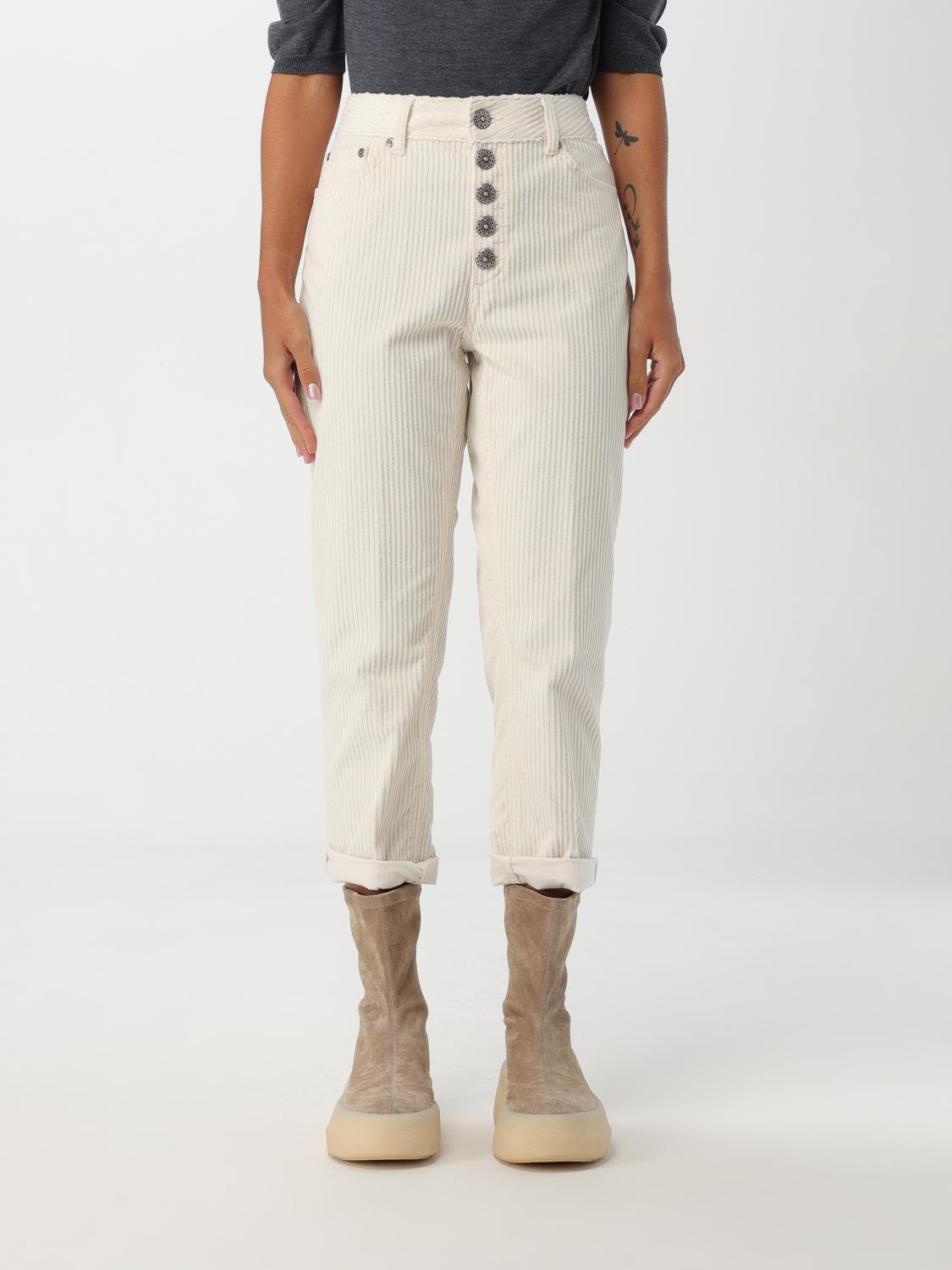 Dondup Jeans  Woman Color Natural In Natural