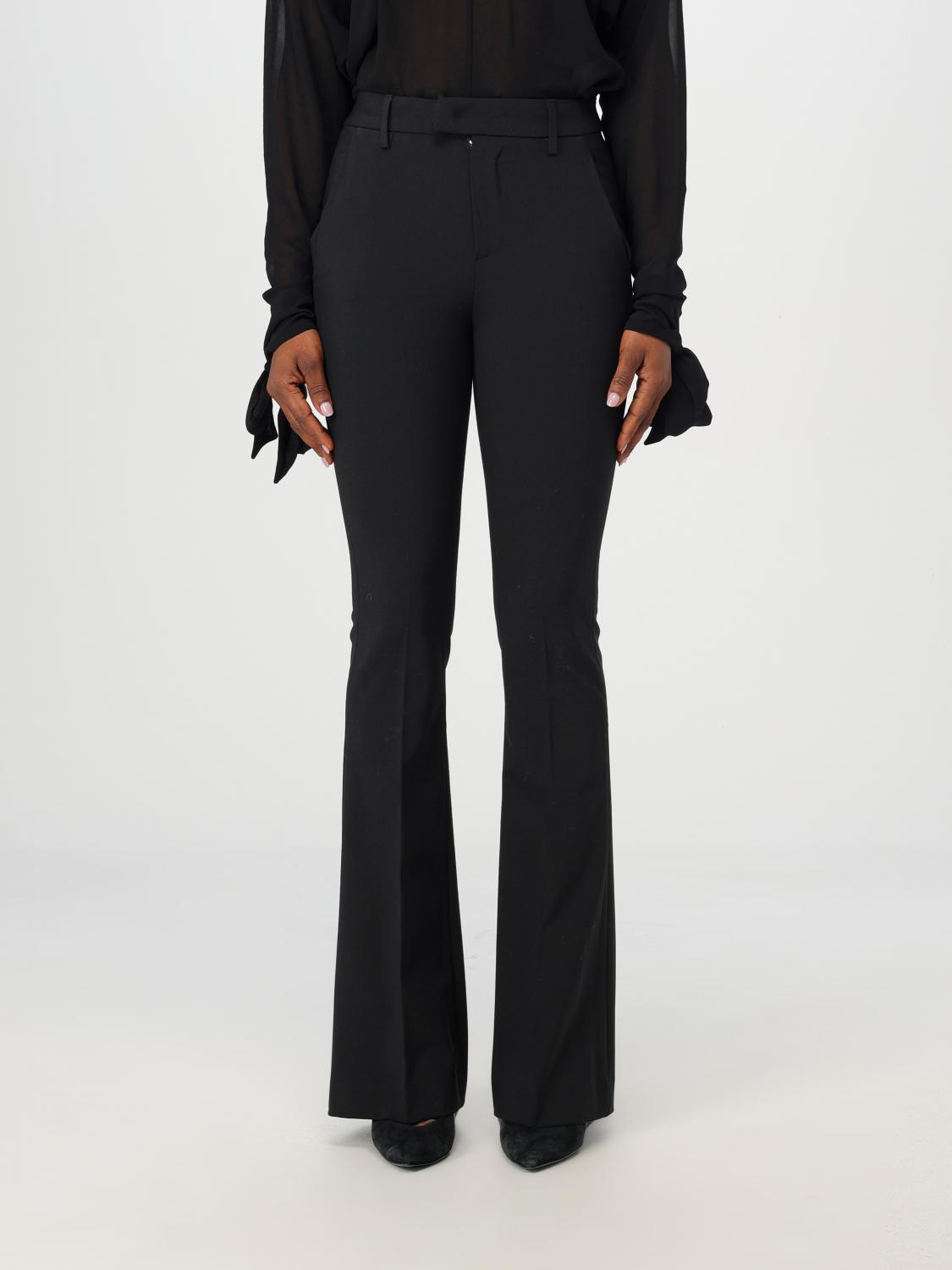 Dondup Pants Woman Color Black In Schwarz