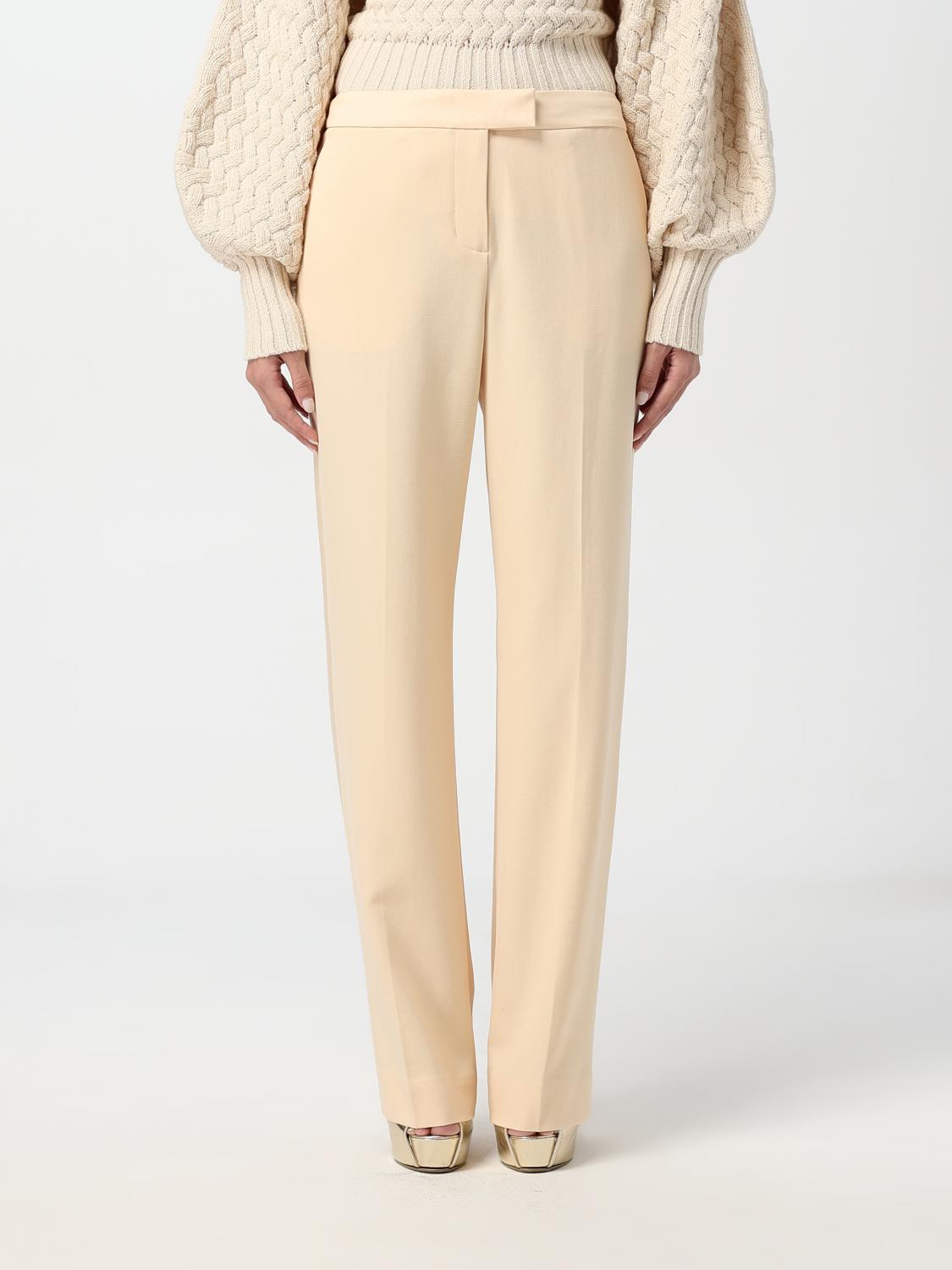 Zimmermann Pants Woman Color Beige In Beige