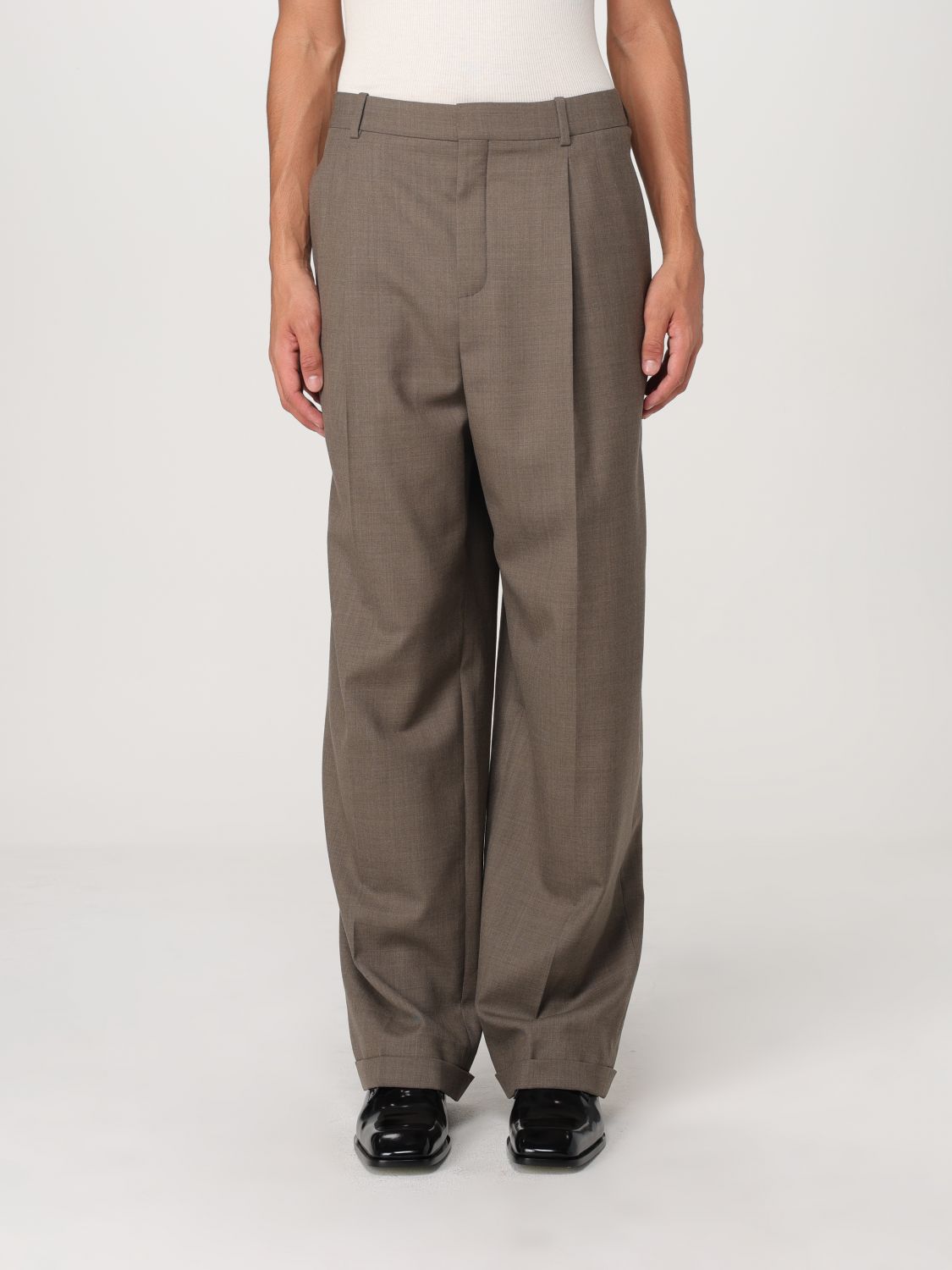 Saint Laurent Pants  Men Color Grey In Gray