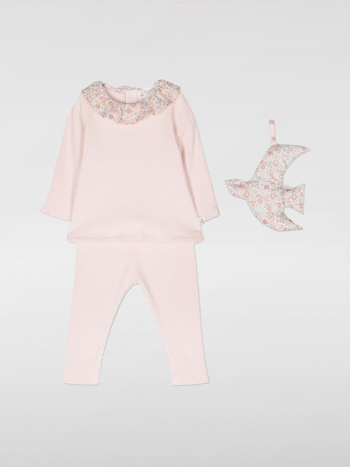 BONPOINT JUMPSUIT BONPOINT KIDS COLOR PINK G11738010