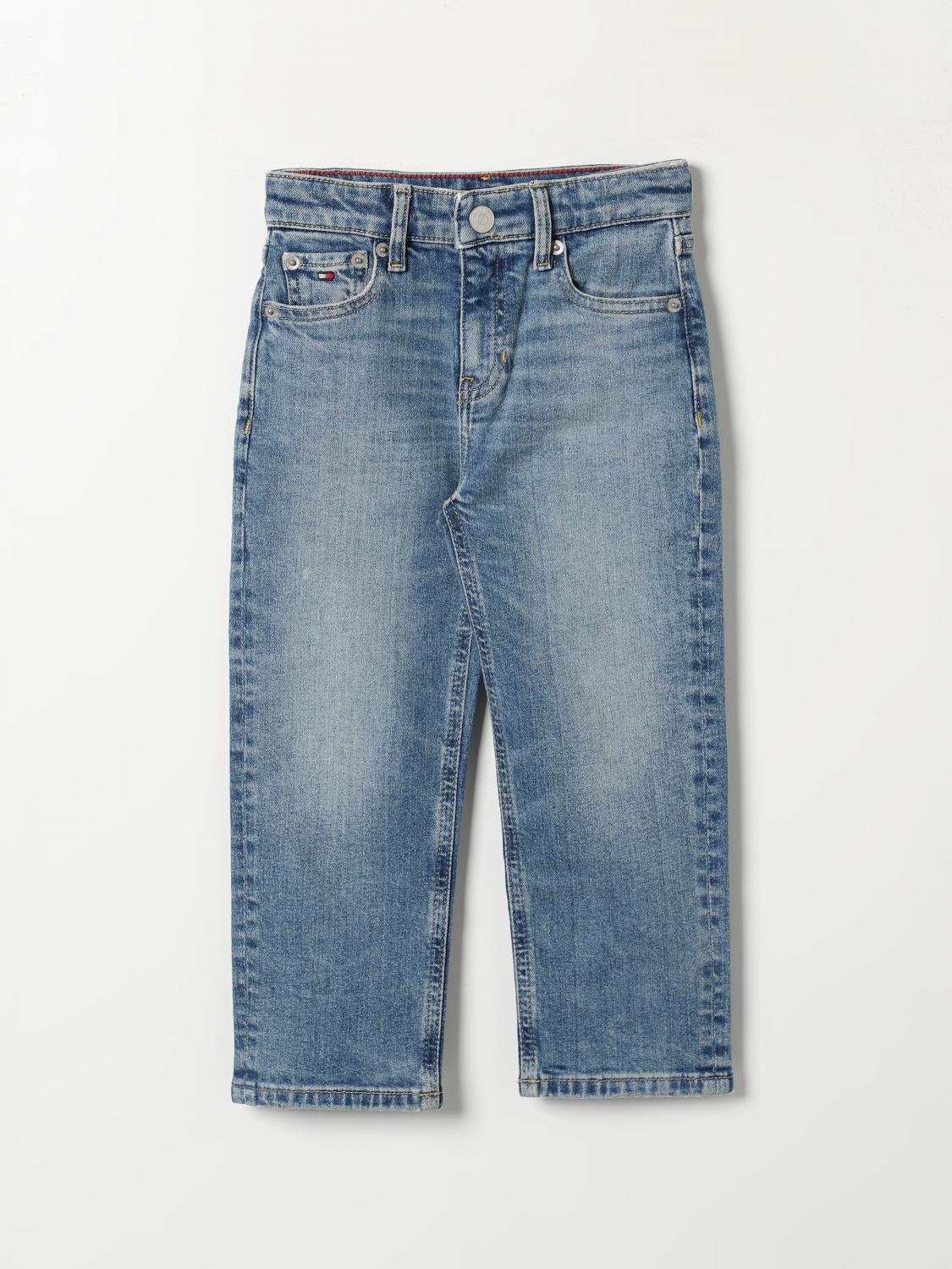 Tommy Hilfiger Jeans Kids Color Denim In Denim