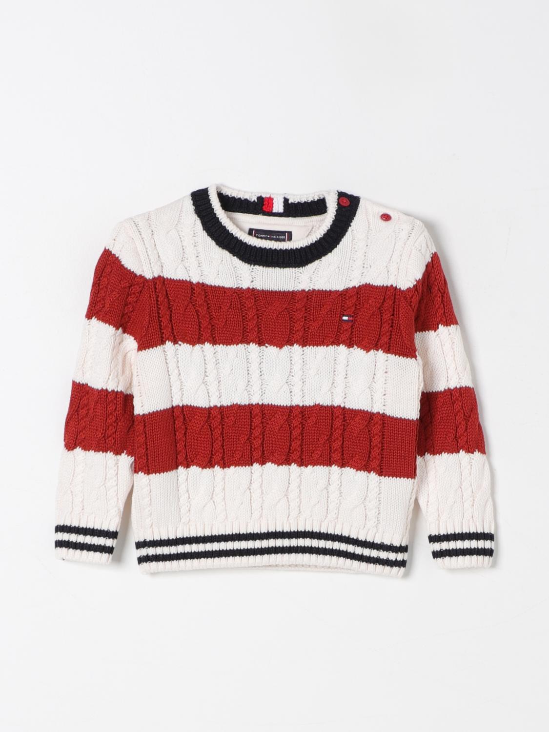 TOMMY HILFIGER SWEATER TOMMY HILFIGER KIDS COLOR RED G11815014