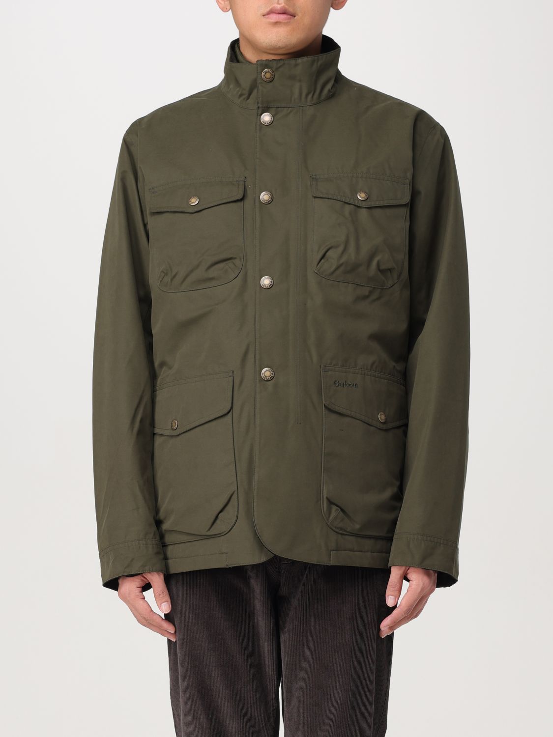 Shop Barbour Jacket  Men Color Green In Grün