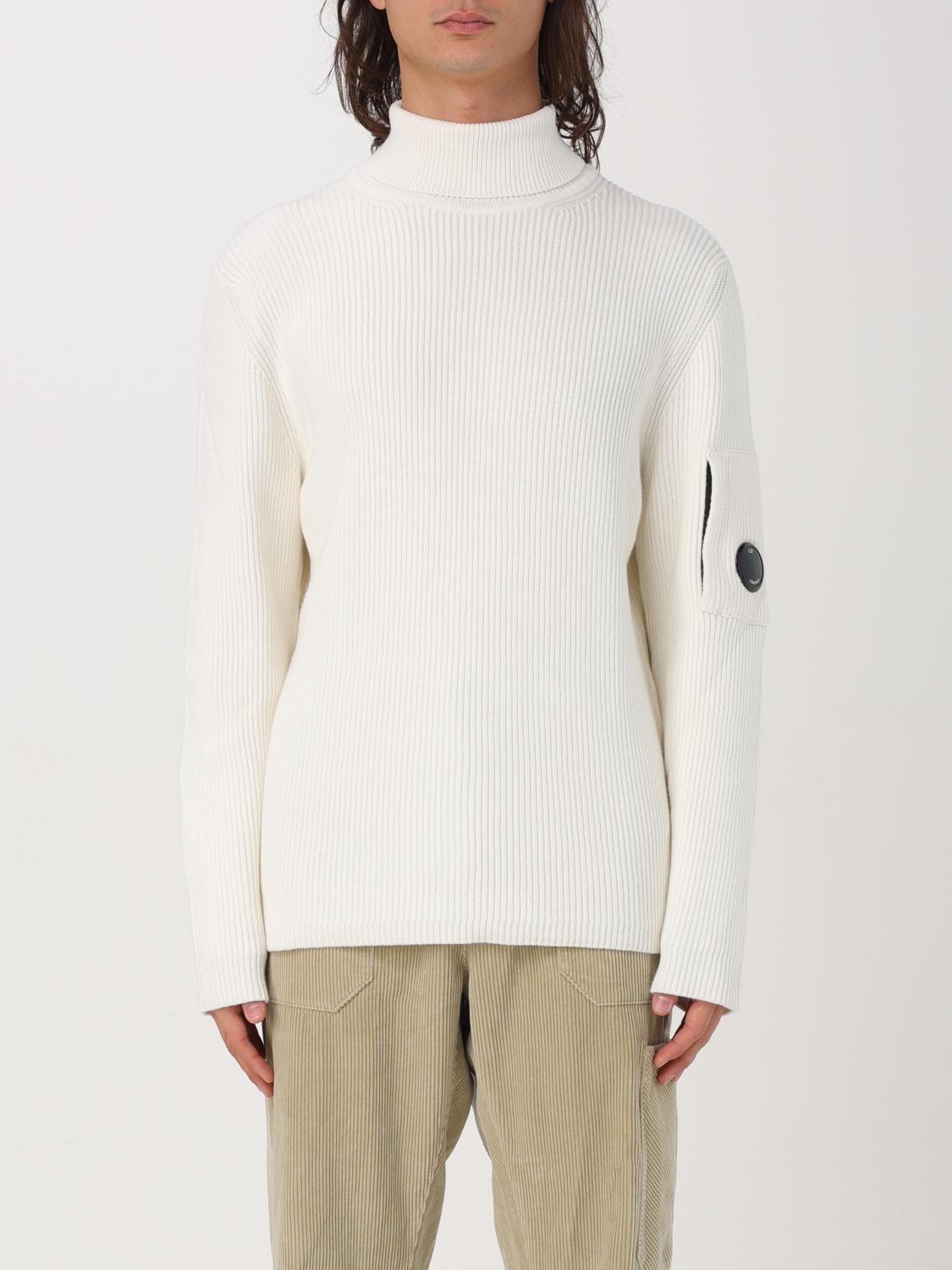 C.p. Company Sweater Men Color White In Weiss