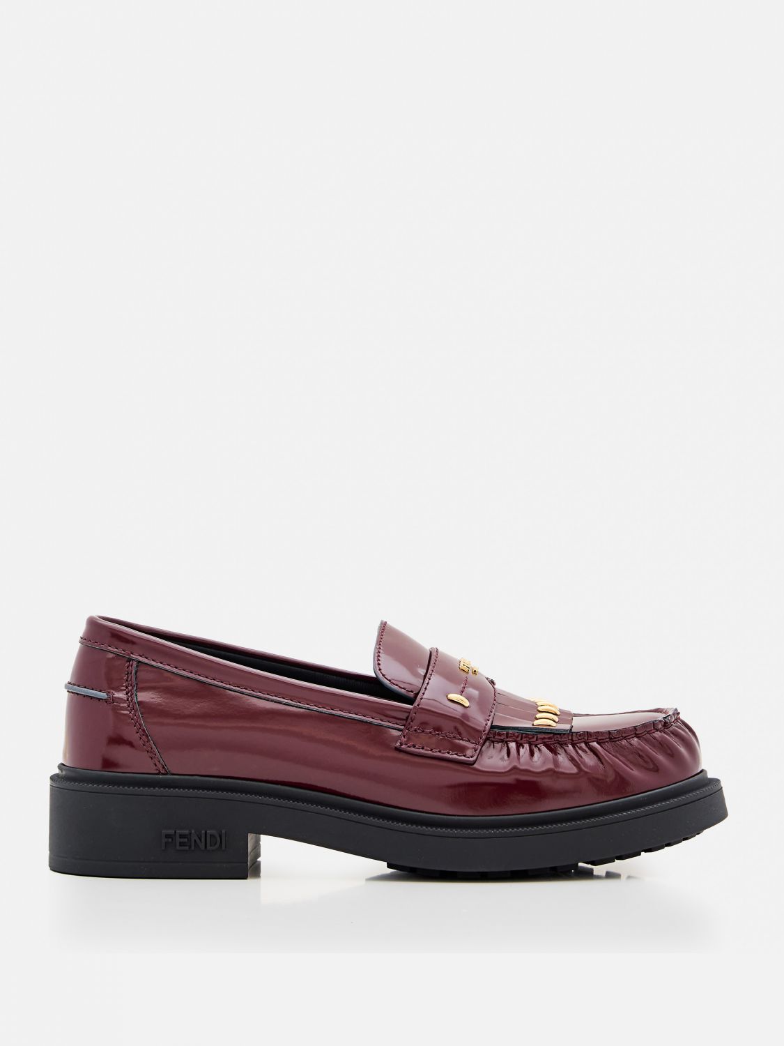 Fendi Loafers  Woman Color Brown