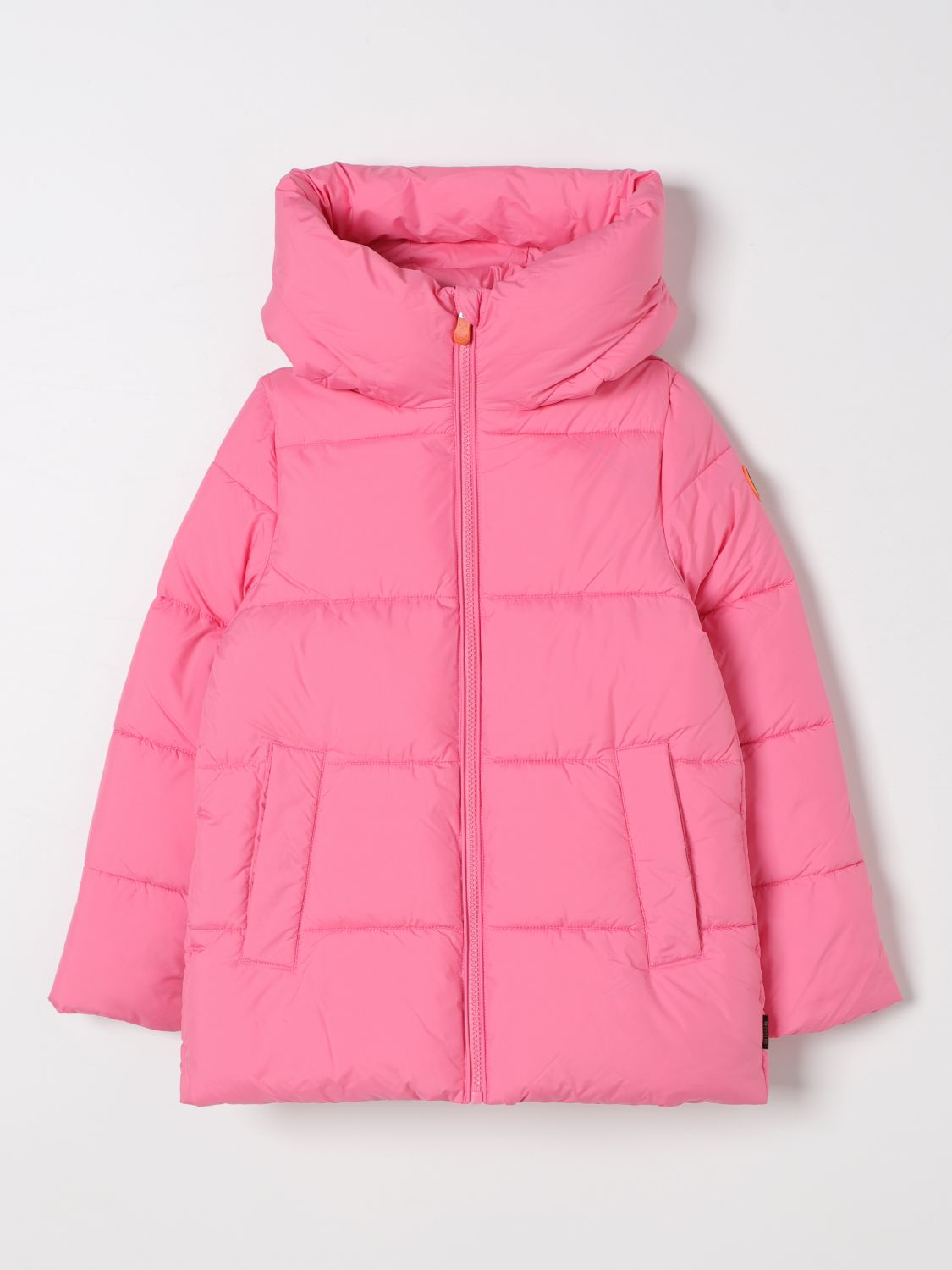 Shop Save The Duck Coat  Kids Color Pink