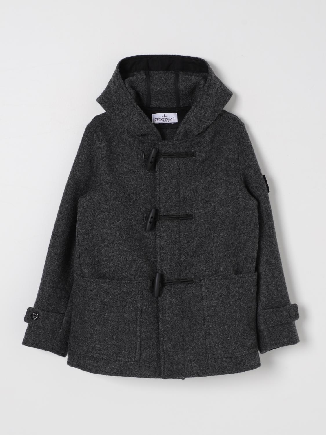 STONE ISLAND JUNIOR JACKET STONE ISLAND JUNIOR KIDS COLOR GREY G12174020