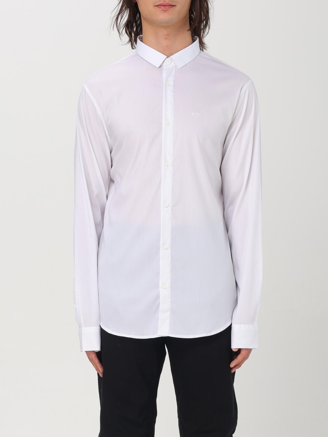 Armani Exchange Shirt  Men Color White In Weiss