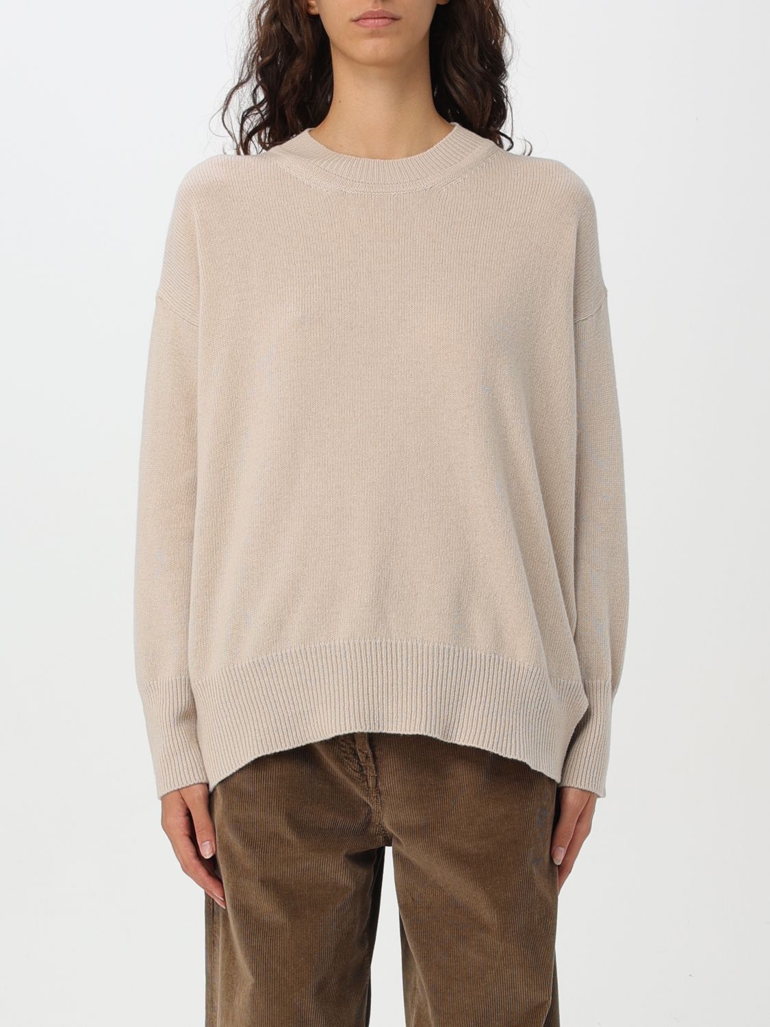 Shop Roberto Collina Sweater  Woman Color Beige