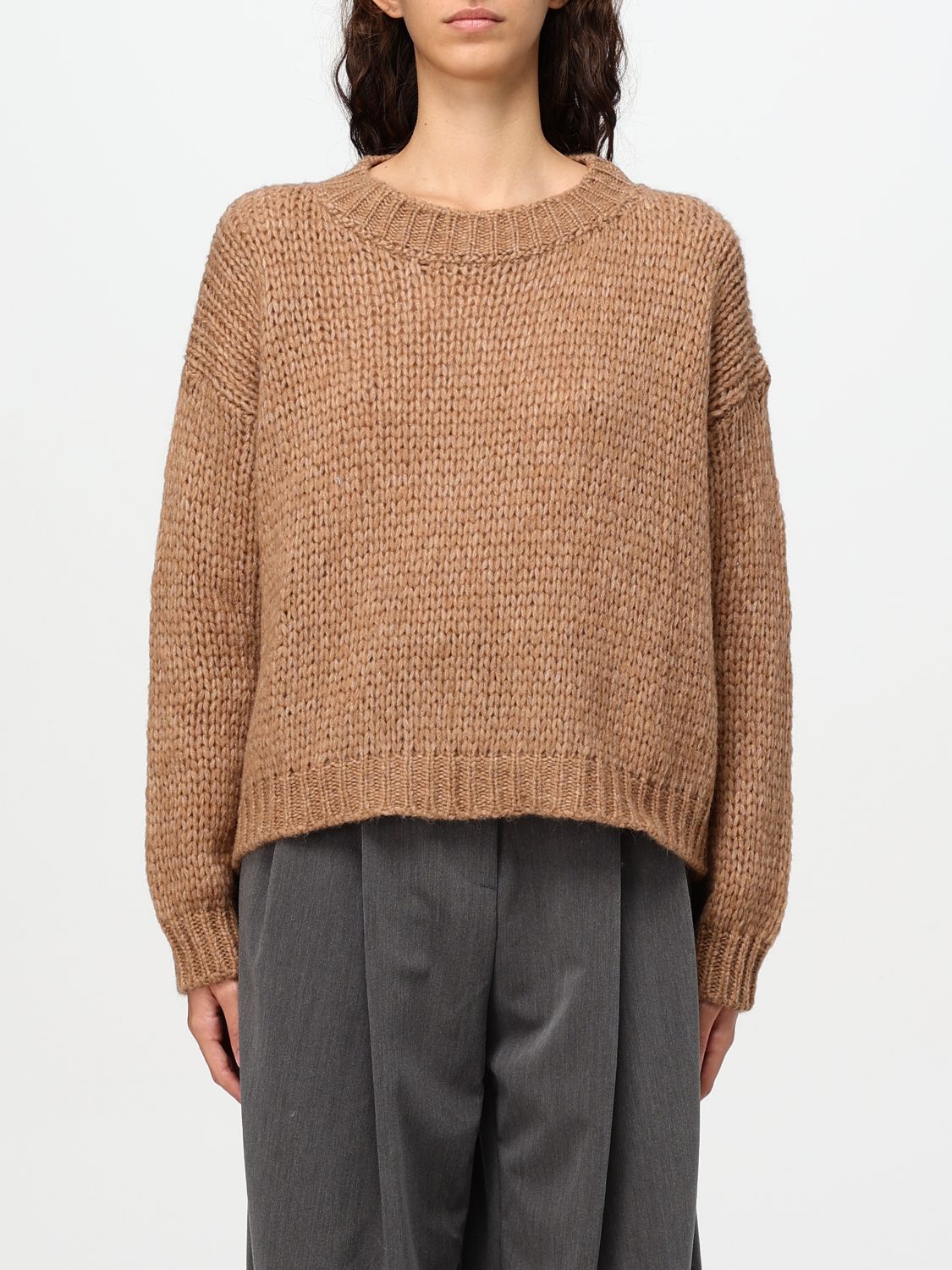 Roberto Collina Sweatshirt  Woman Color Brown In Braun