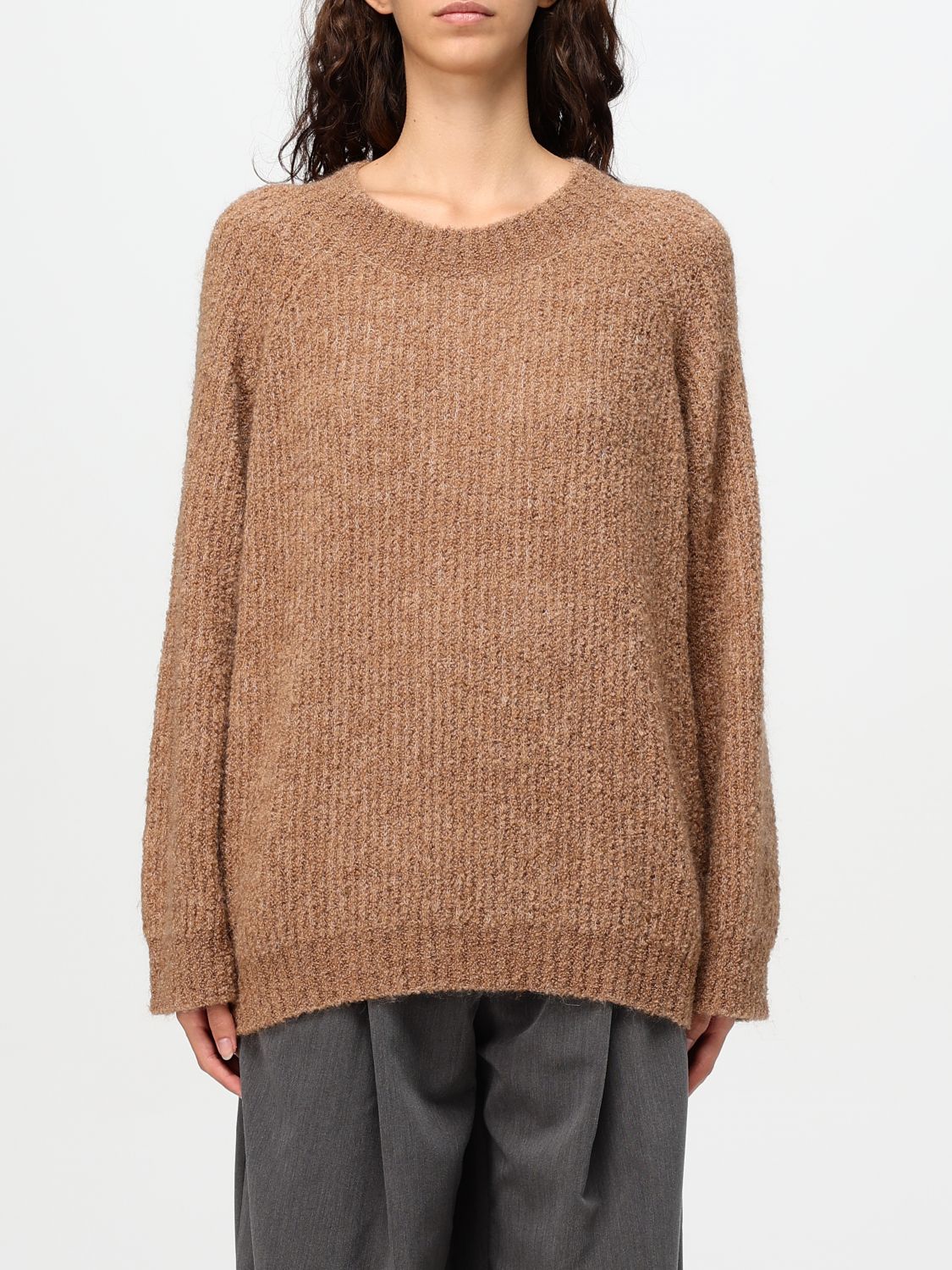 Roberto Collina Sweatshirt  Woman Color Brown In Braun