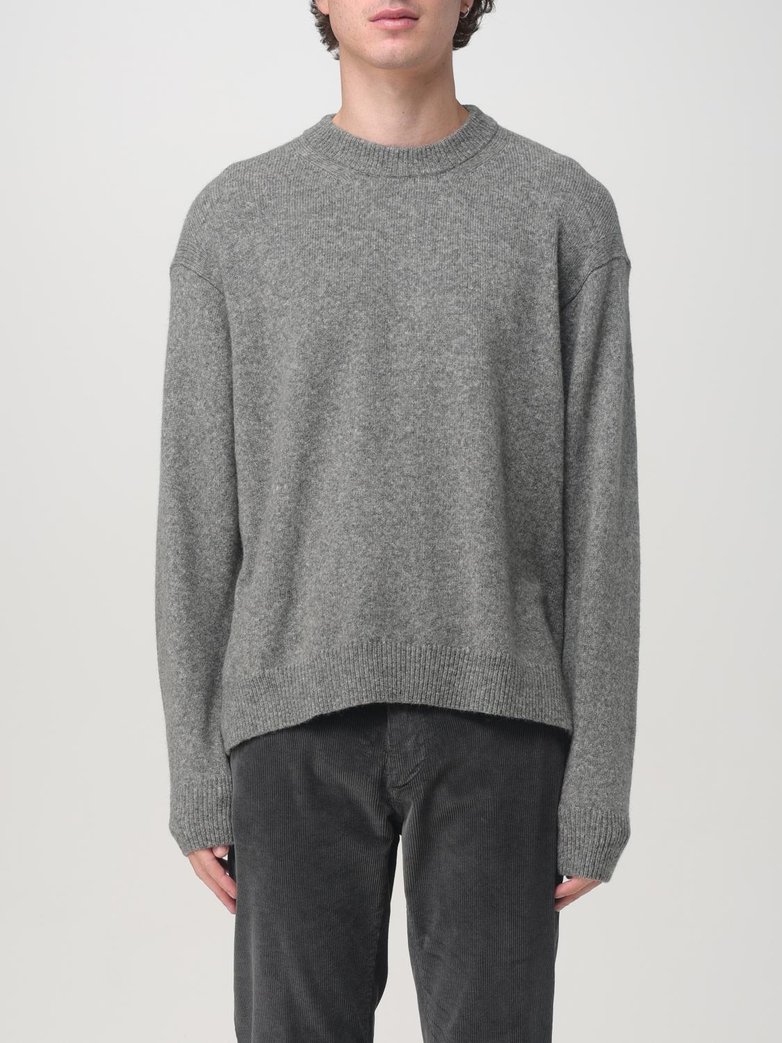 Roberto Collina Wool And Cashmere Crewneck Sweater In Grau