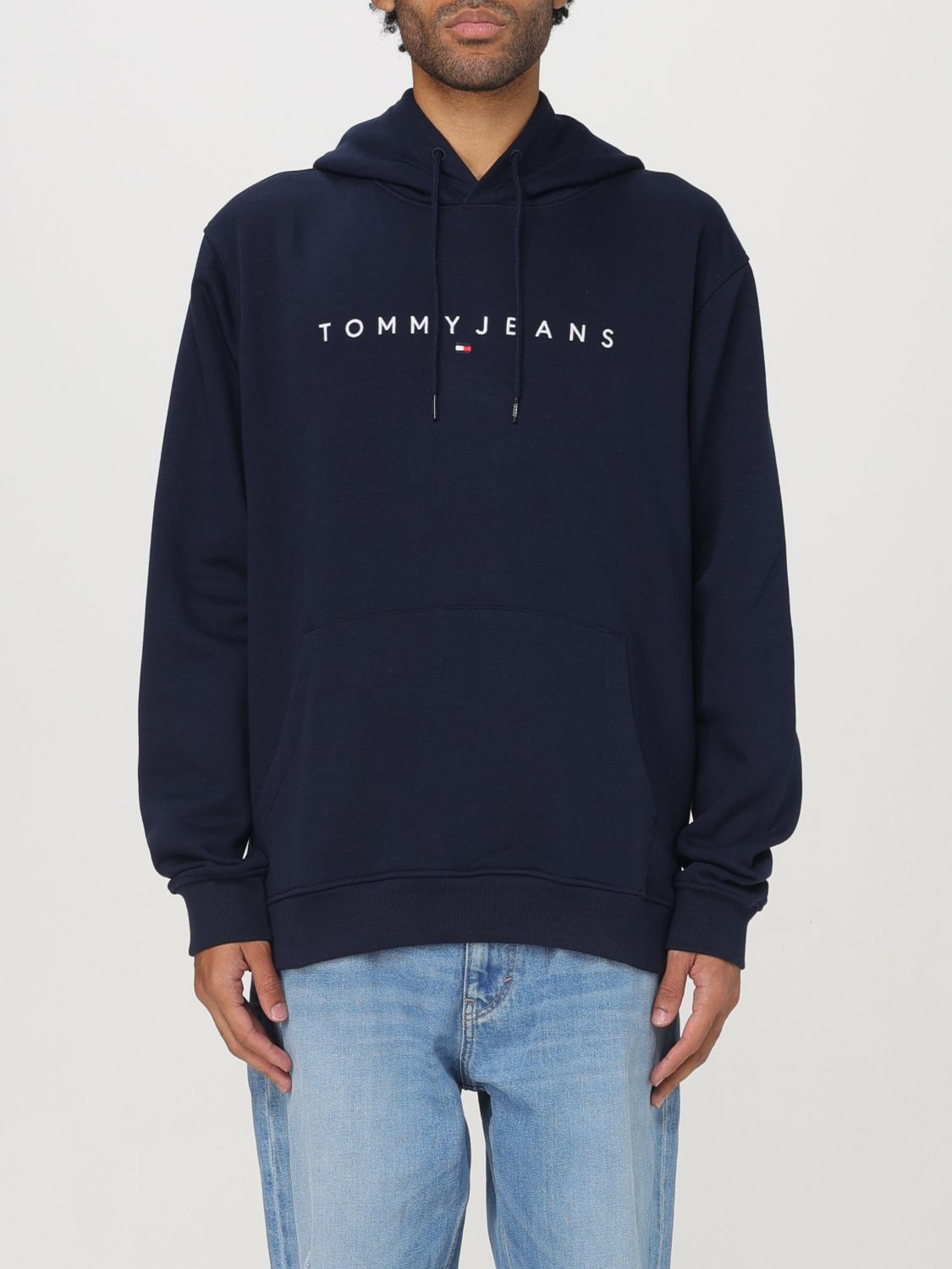 Tommy Jeans Sweatshirt  Men Color Blue In Blau