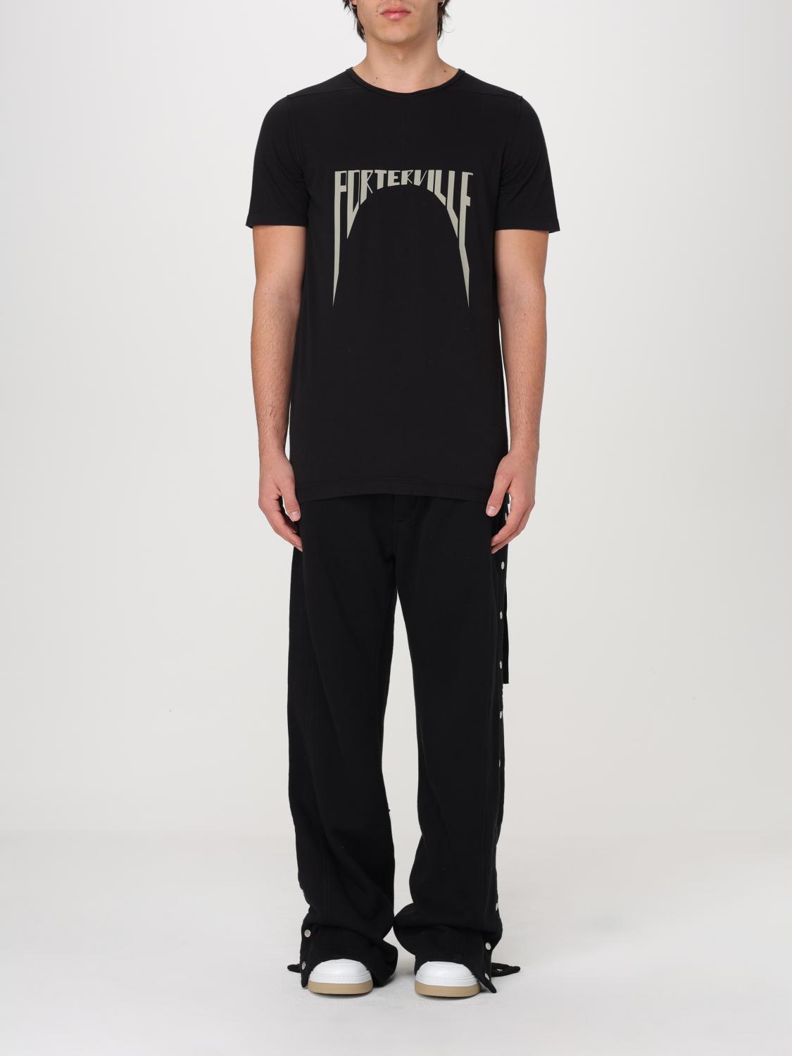 Shop Rick Owens Drkshdw T-shirt  Men Color Black In Schwarz