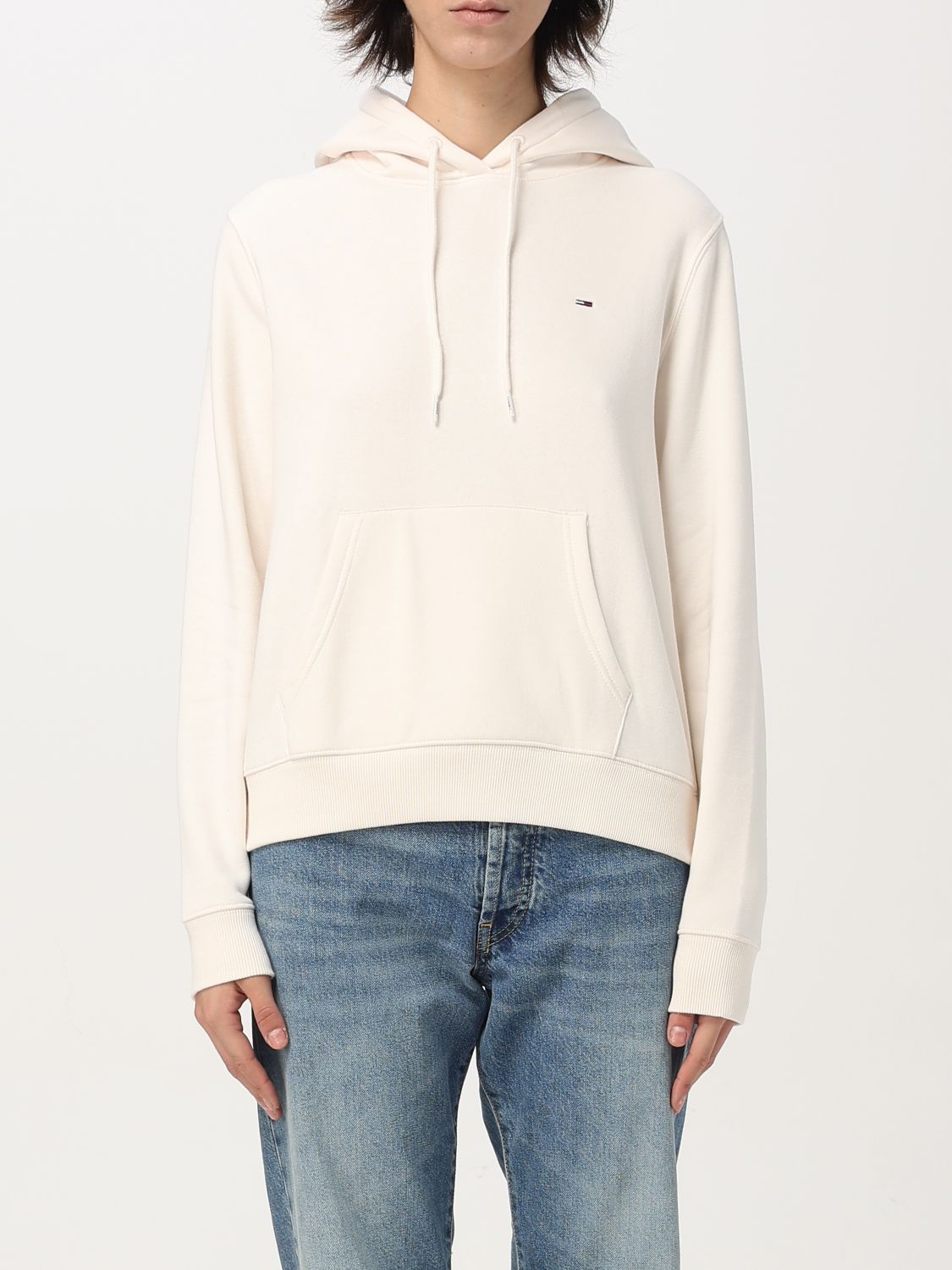 Tommy Jeans Sweatshirt  Woman Color Ivory