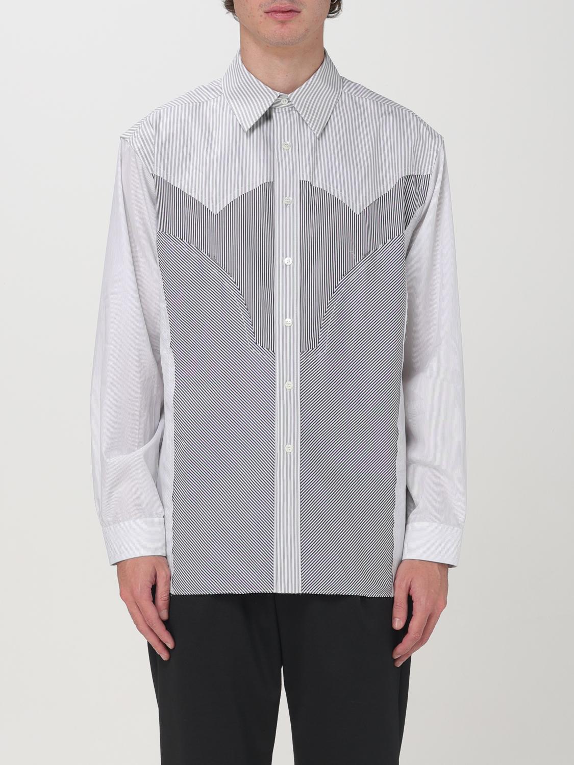 Shop Maison Margiela Shirt Men Color Black In Schwarz