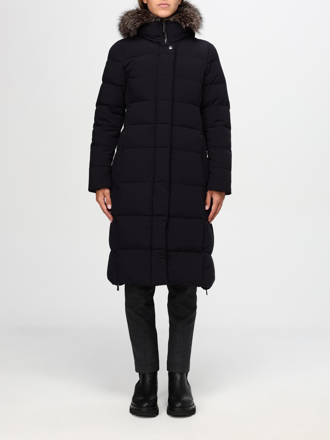 Moorer Dark Blue Puffer Zagara-kn Down Jacket In Blau