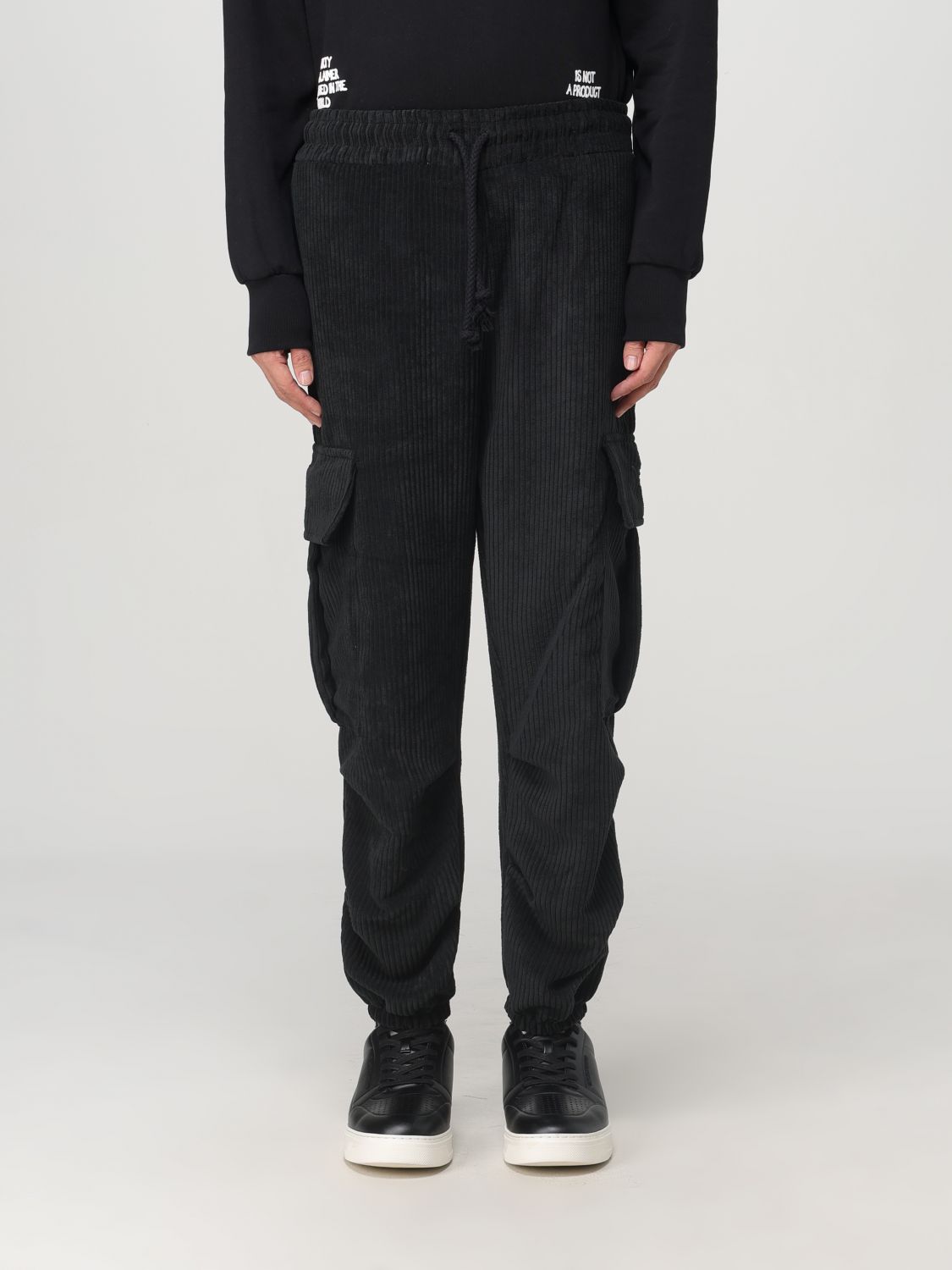 Shop Disclaimer Pants  Men Color Black In Schwarz