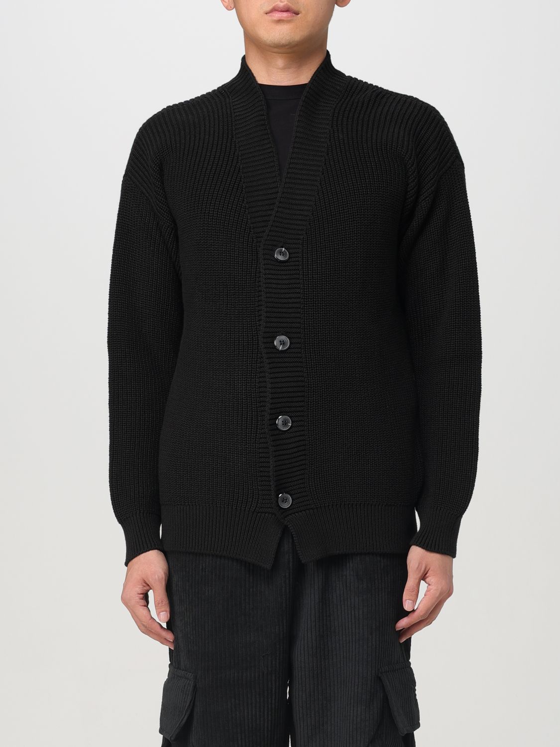 Cardigan DISCLAIMER Men color Black