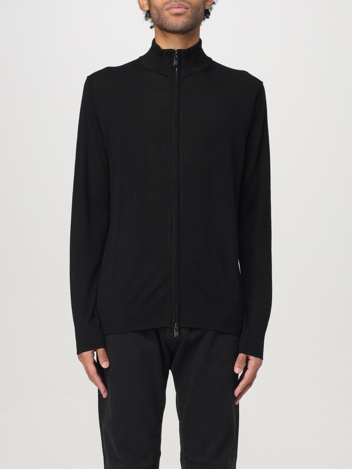 Cardigan EMPORIO ARMANI Men color Black Cardigan EMPORIO ARMANI Men color Black