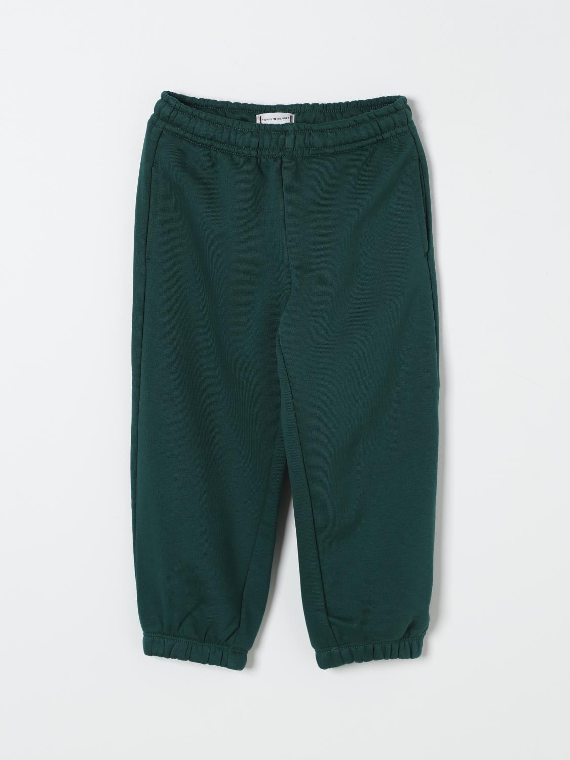 Tommy Hilfiger Pants Kids Color Green In Grün