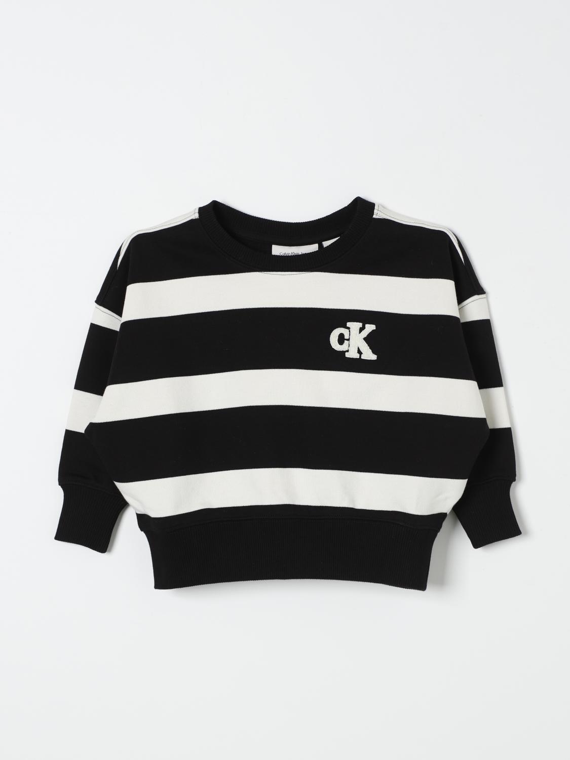 Shop Calvin Klein Sweater  Kids Color Black In Schwarz