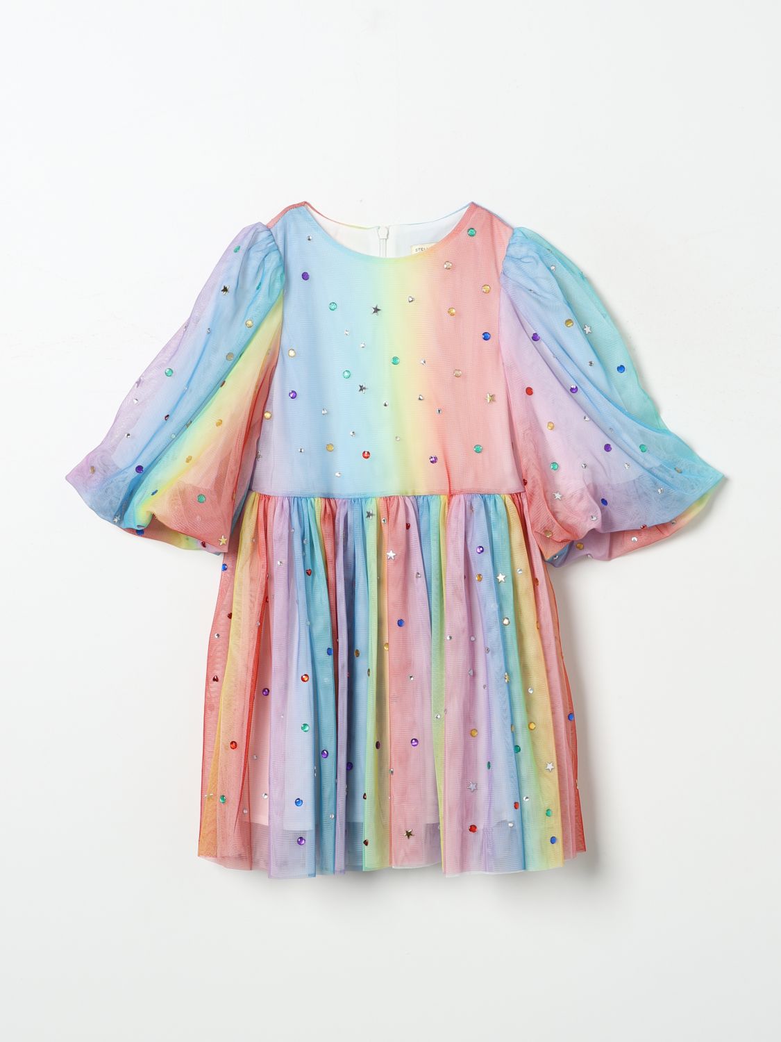 Shop Stella Mccartney Dress  Kids Kids Color Multicolor In Bunt