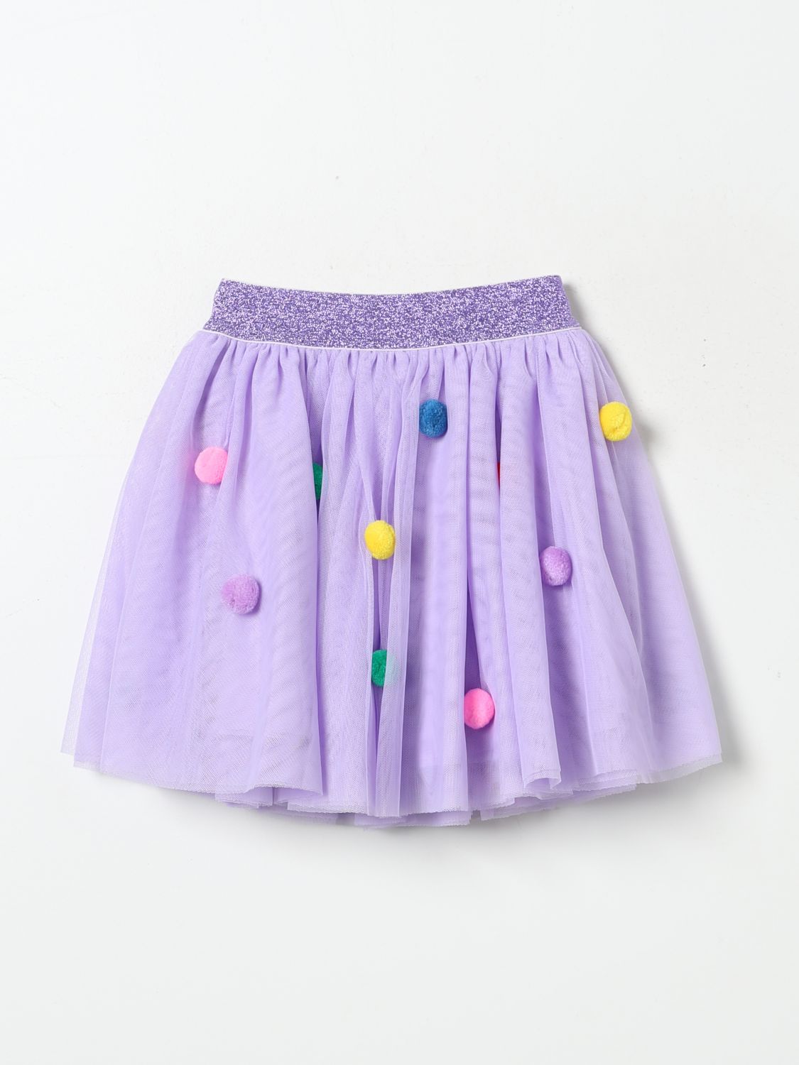 Shop Stella Mccartney Skirt  Kids Kids Color Violet In Violett