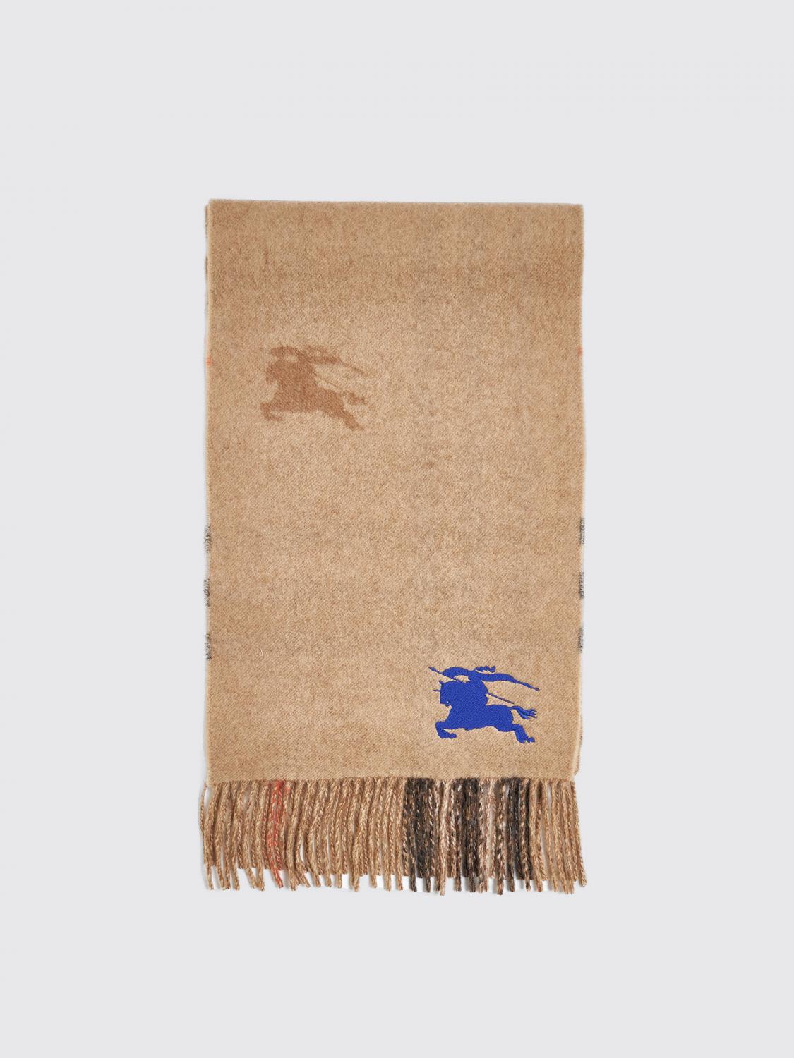 Scarf BURBERRY Men color Earth