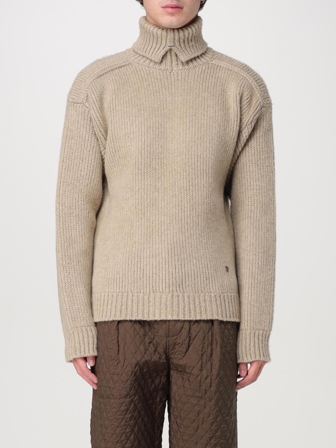 Shop Burberry Sweater  Men Color Beige