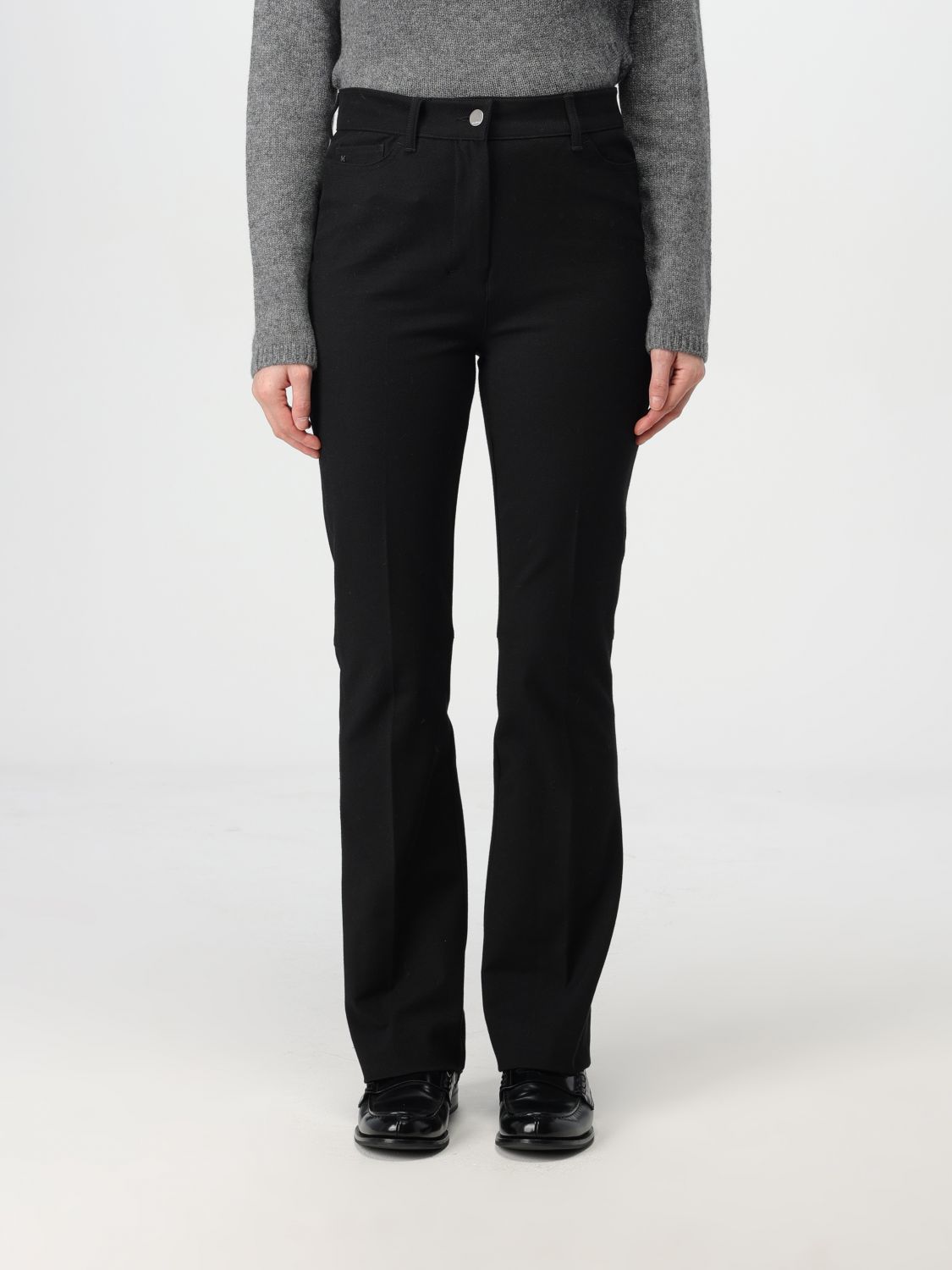 Shop 's Max Mara Pants  Woman Color Black In Schwarz