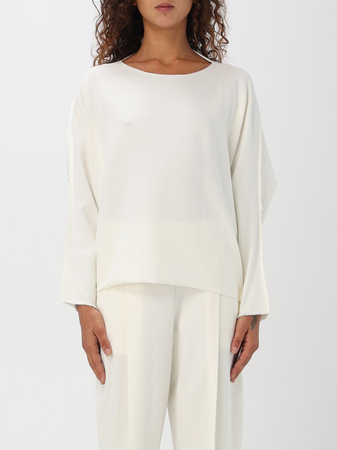 ISSEY MIYAKE SWEATER ISSEY MIYAKE WOMAN COLOR ICE G13142027