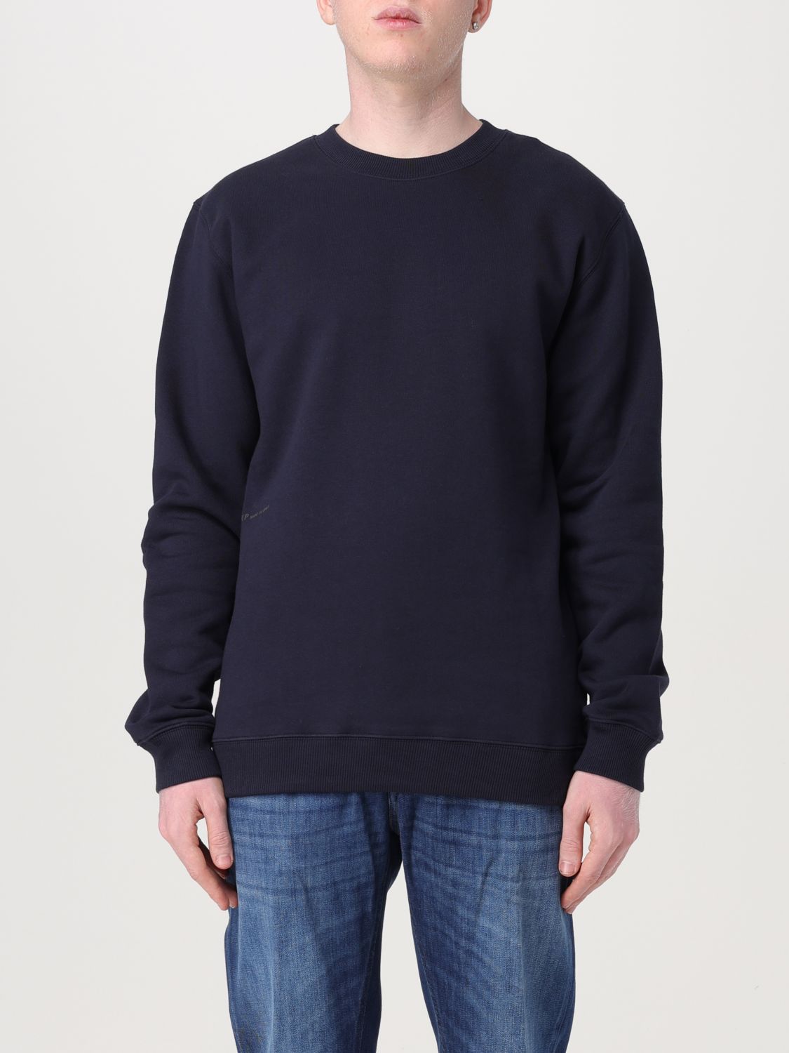 Shop Dondup Sweatshirt  Men Color Blue In Blau