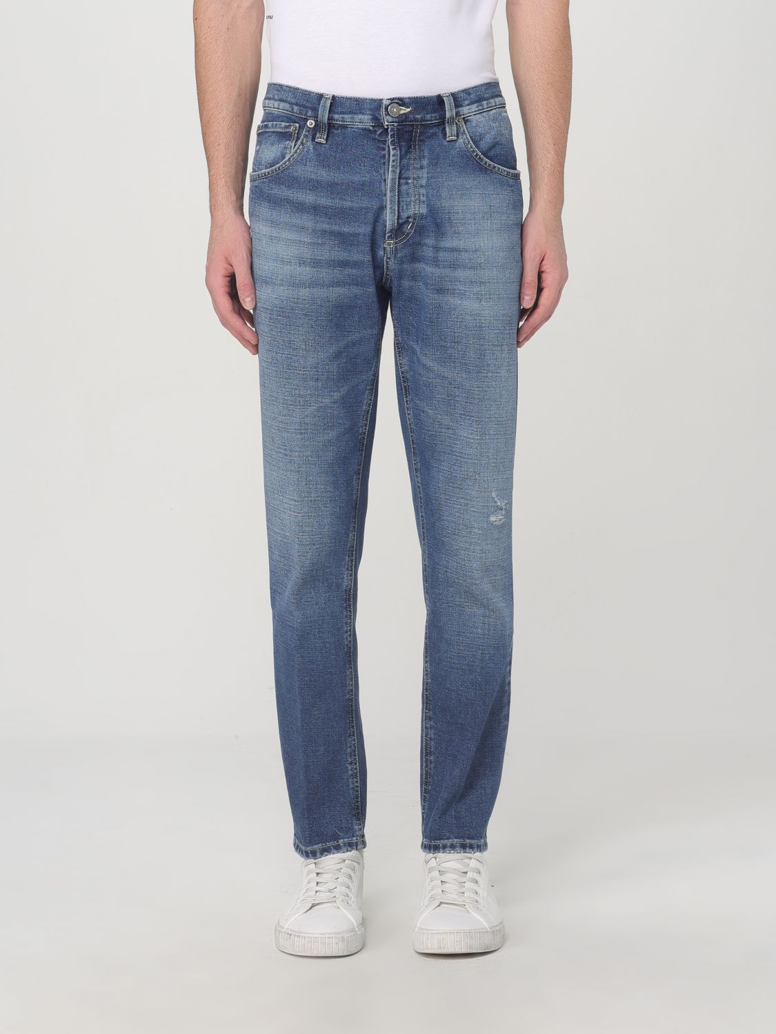 Shop Dondup Jeans  Men Color Denim