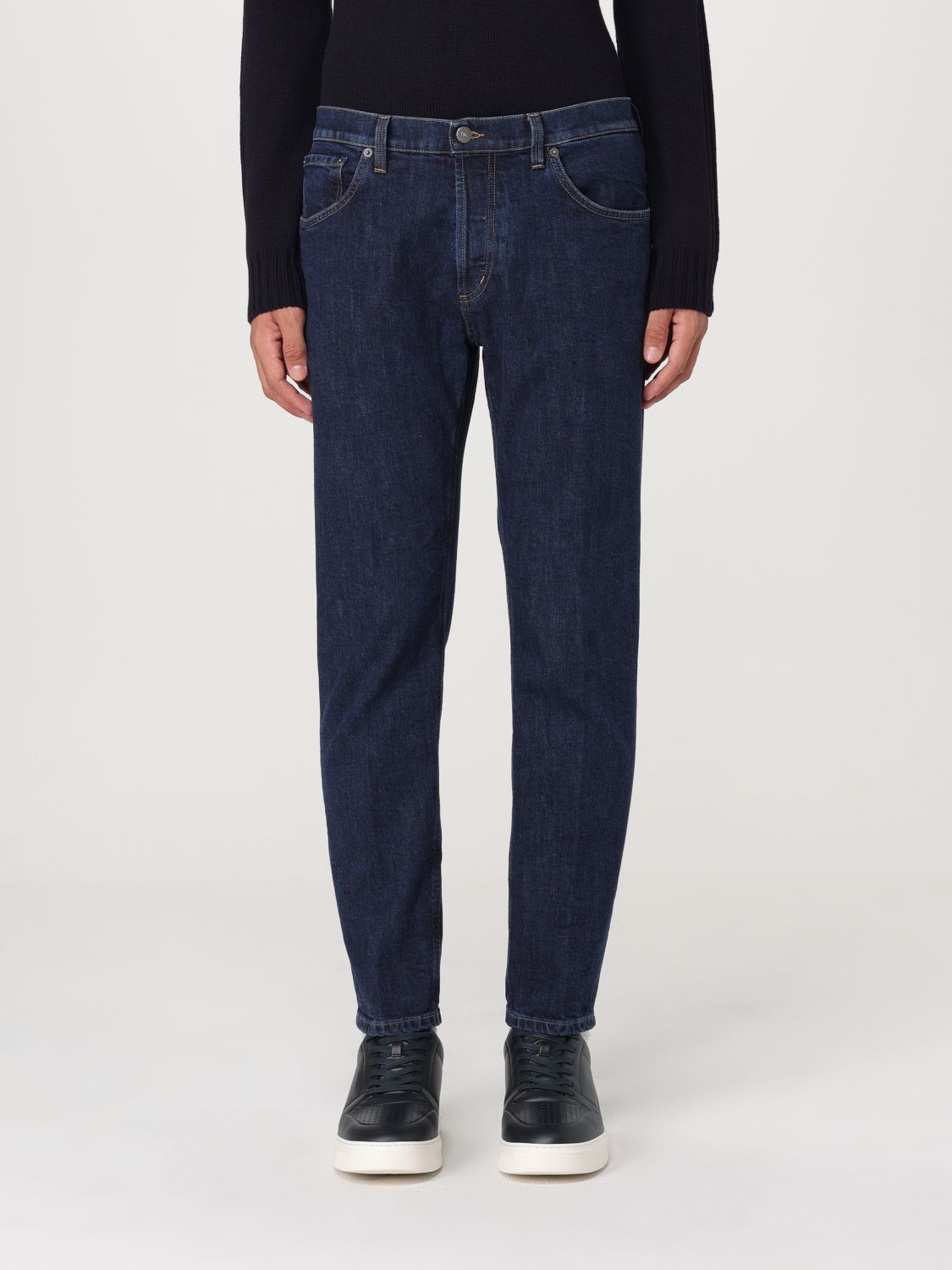 Shop Dondup Jeans  Men Color Denim