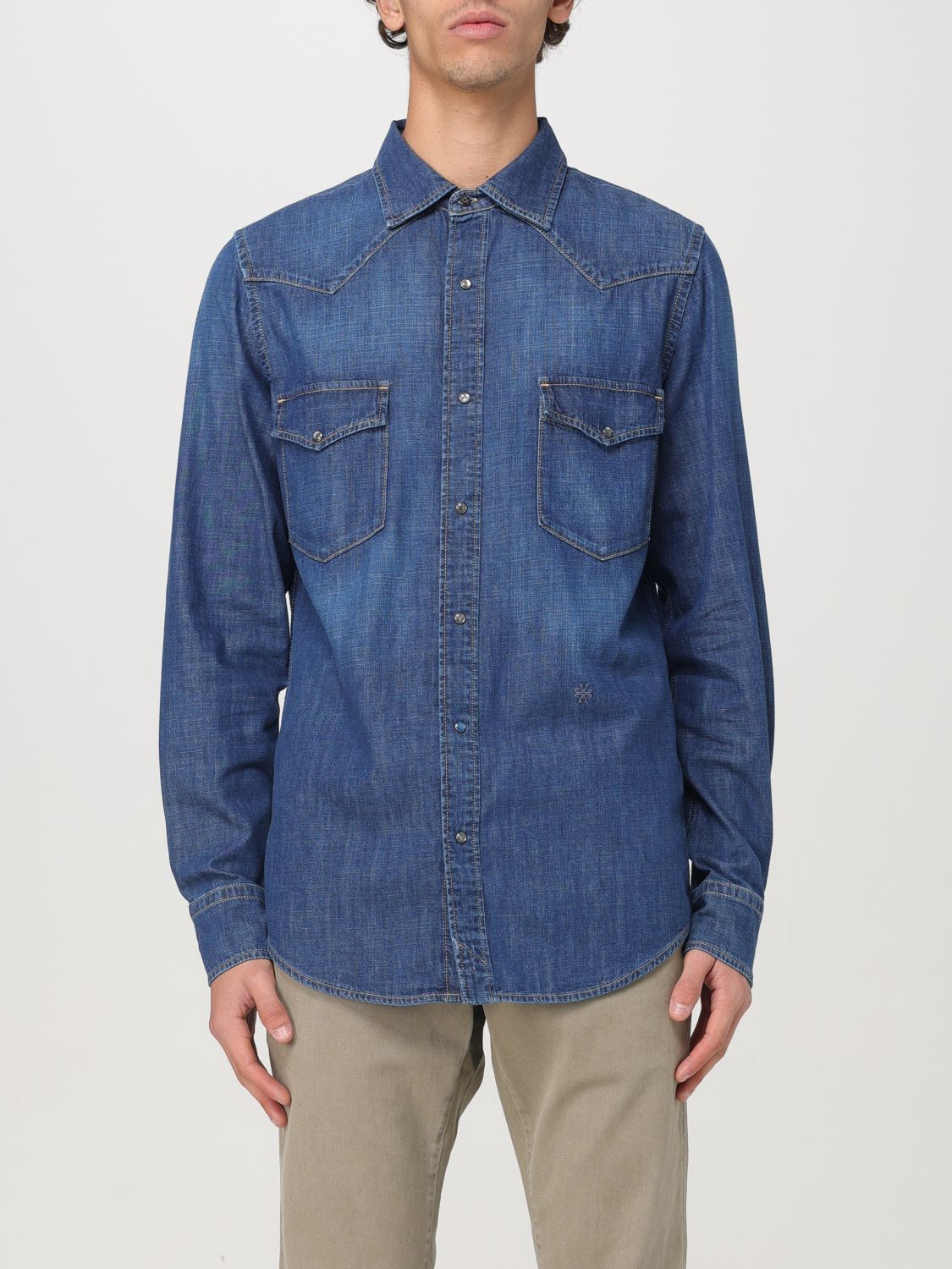 Jacob Cohen Shirt  Men Color Blue In Blau