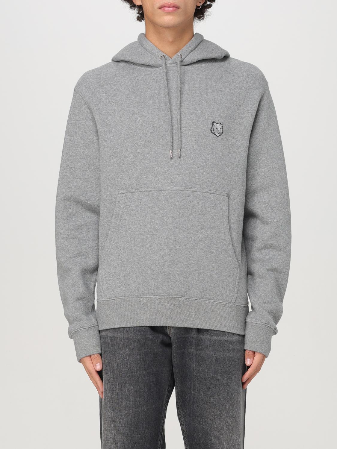 Maison Kitsuné Sweatshirt  Men Color Grey In Grau