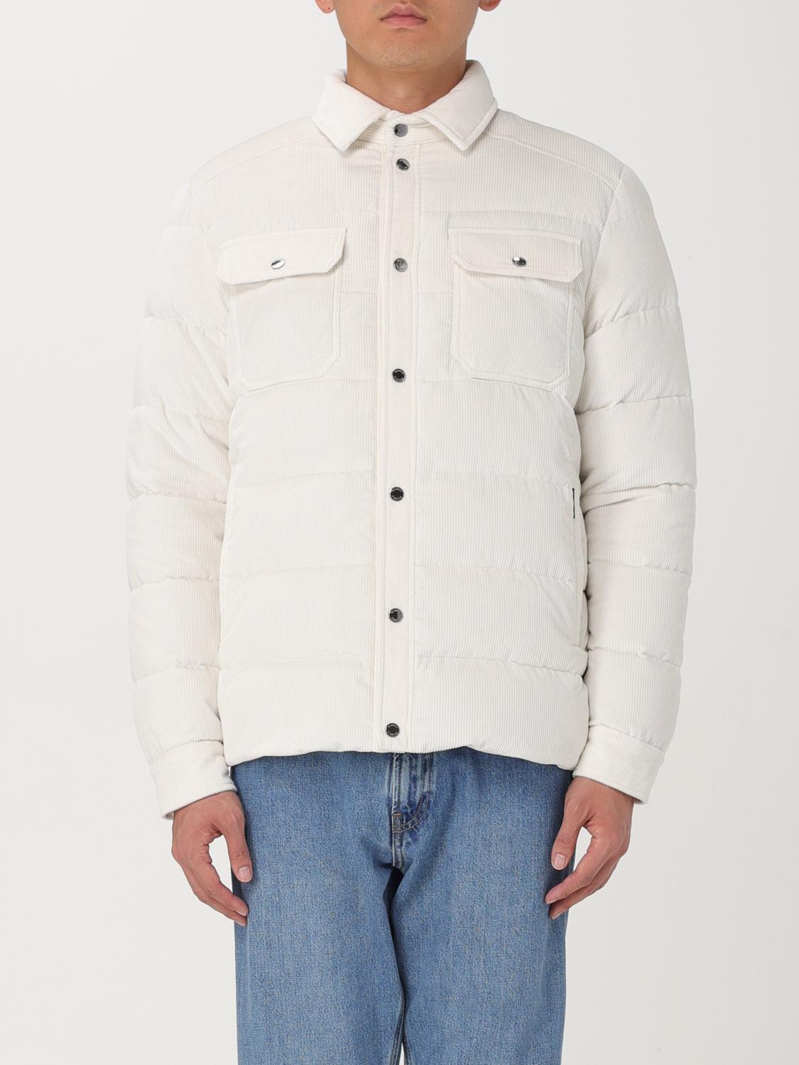 Shop Moorer Jacket  Men Color White In Weiss