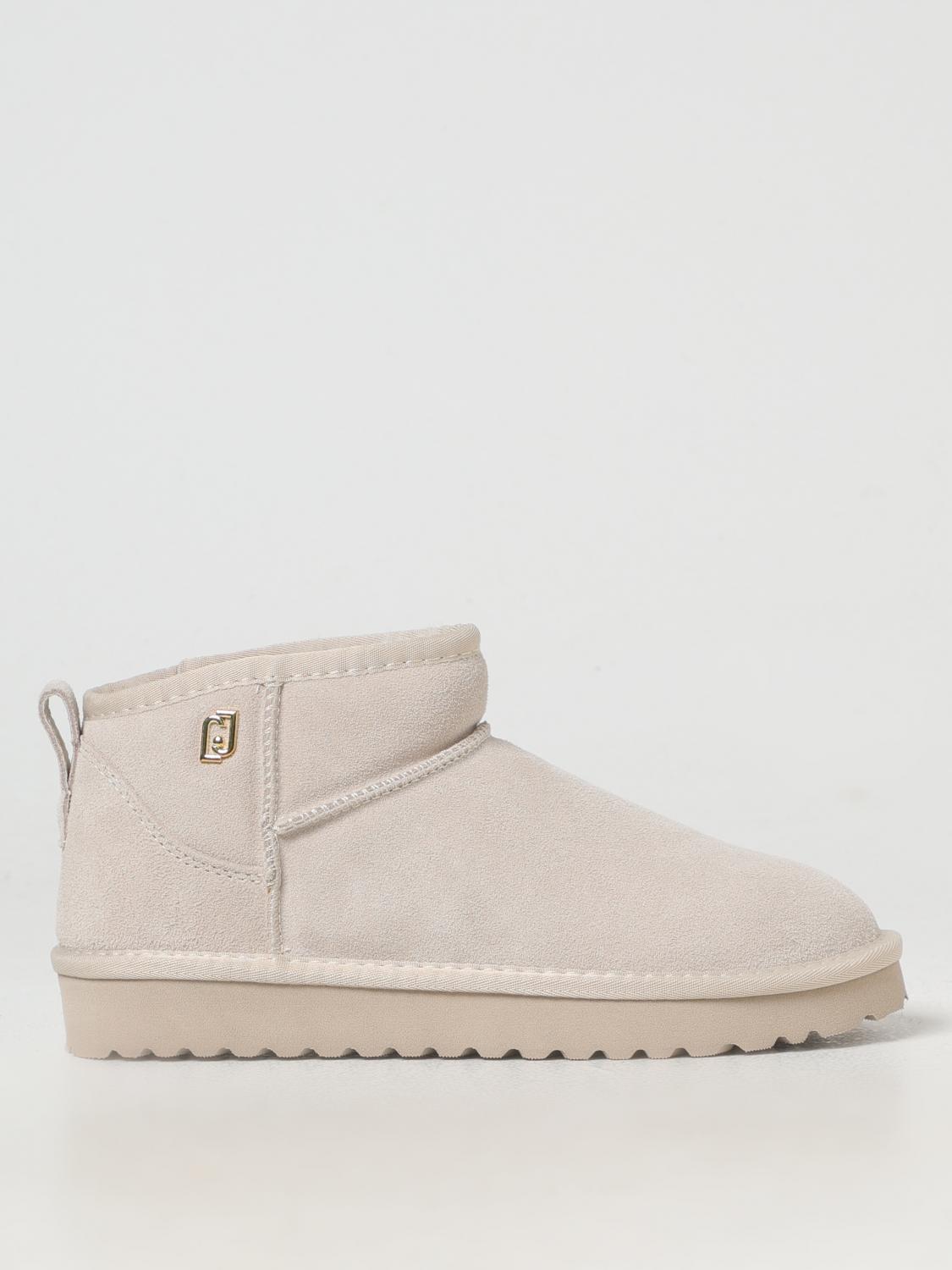 Liu •jo Flat Ankle Boots Liu Jo Woman Color Sand
