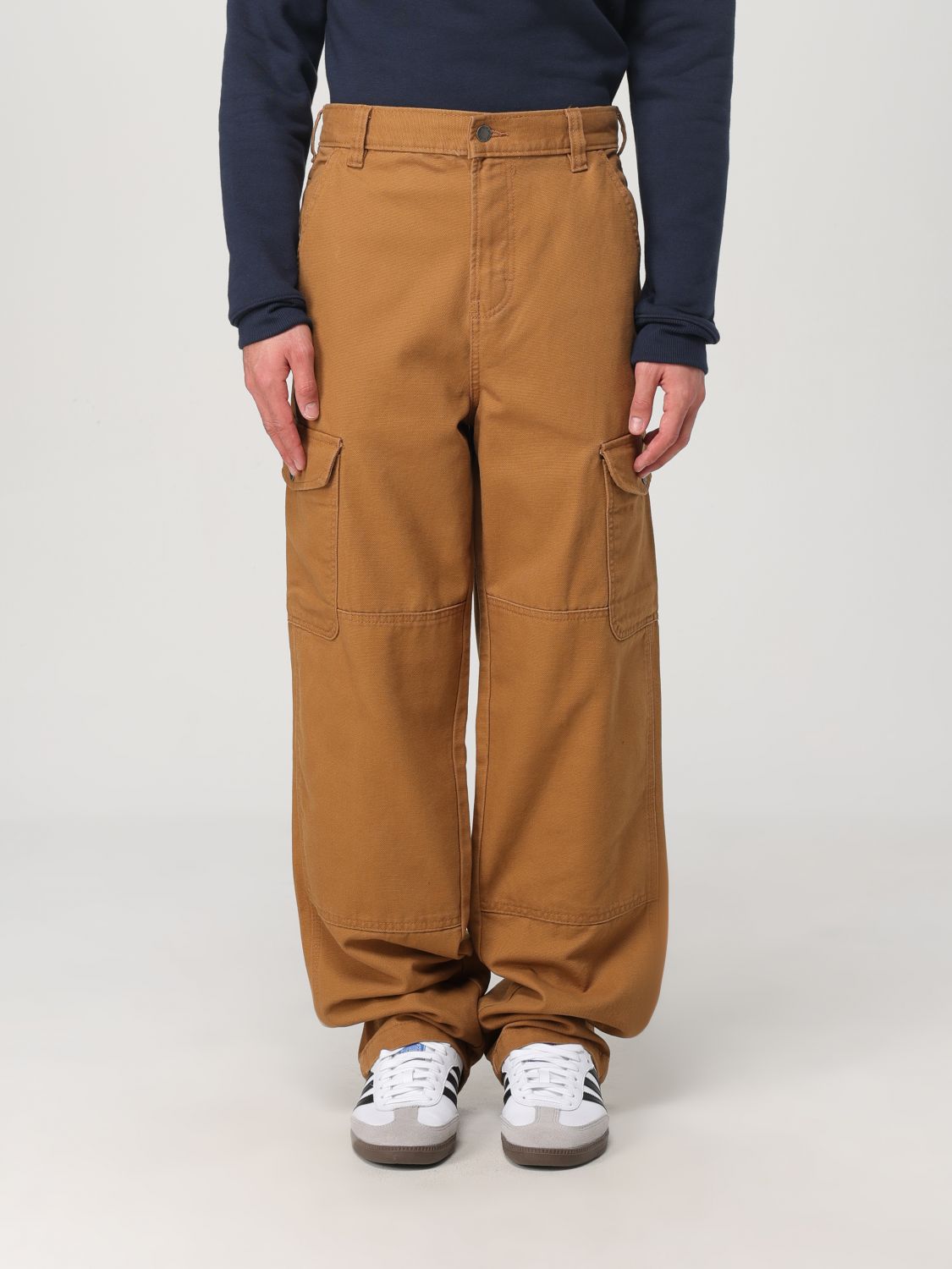 Shop Dickies Pants  Men Color Brown In Braun