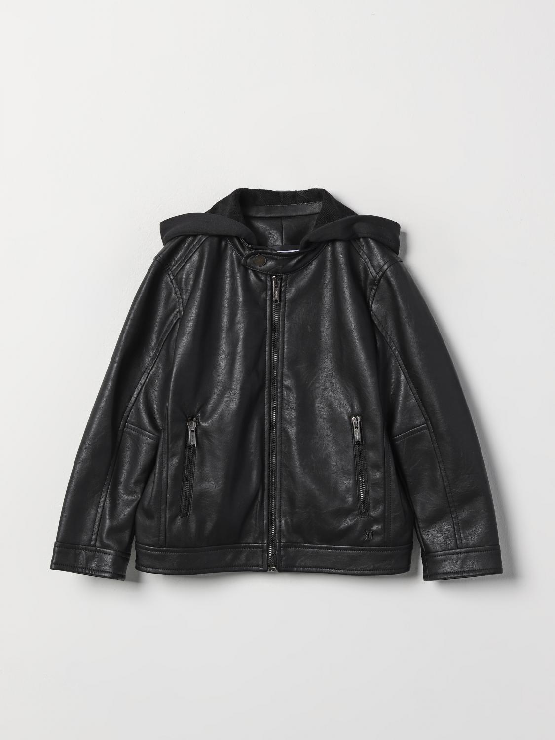 Dondup Coat  Kids Kids Color Black In 黑色