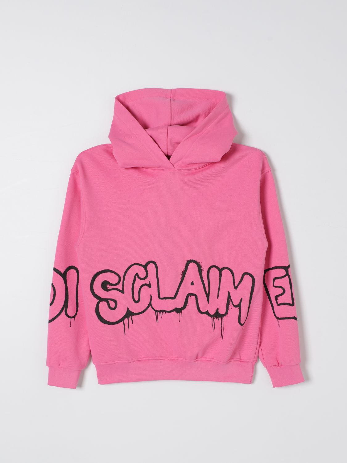 Disclaimer Sweater  Kids Color Blush Pink