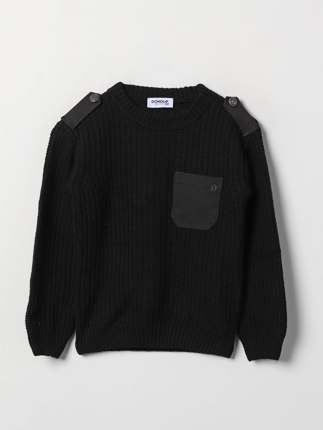 Dondup Sweater  Kids Kids Color Black In 黑色