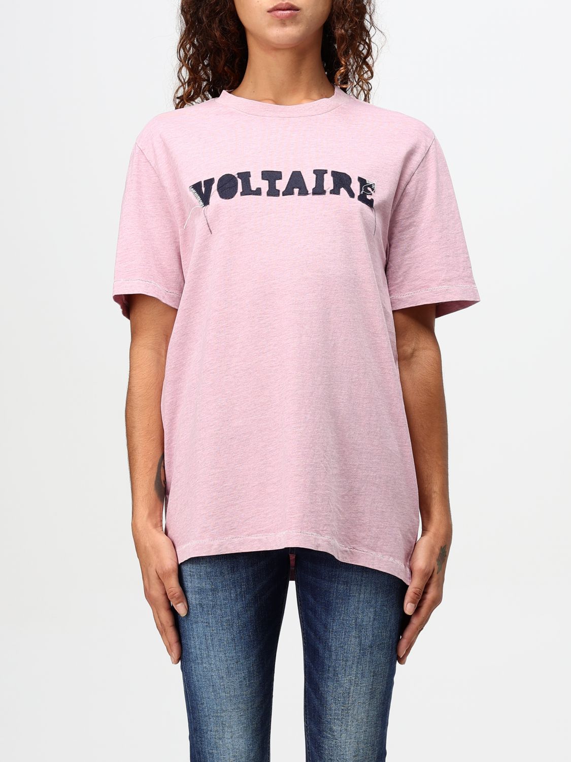 Zadig & Voltaire T-shirt  Woman Color Pink